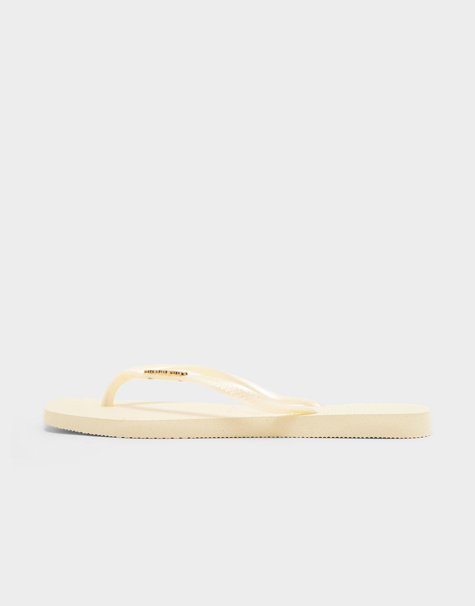 Havaianas Infradito Slim Square Logo Metallic Donna