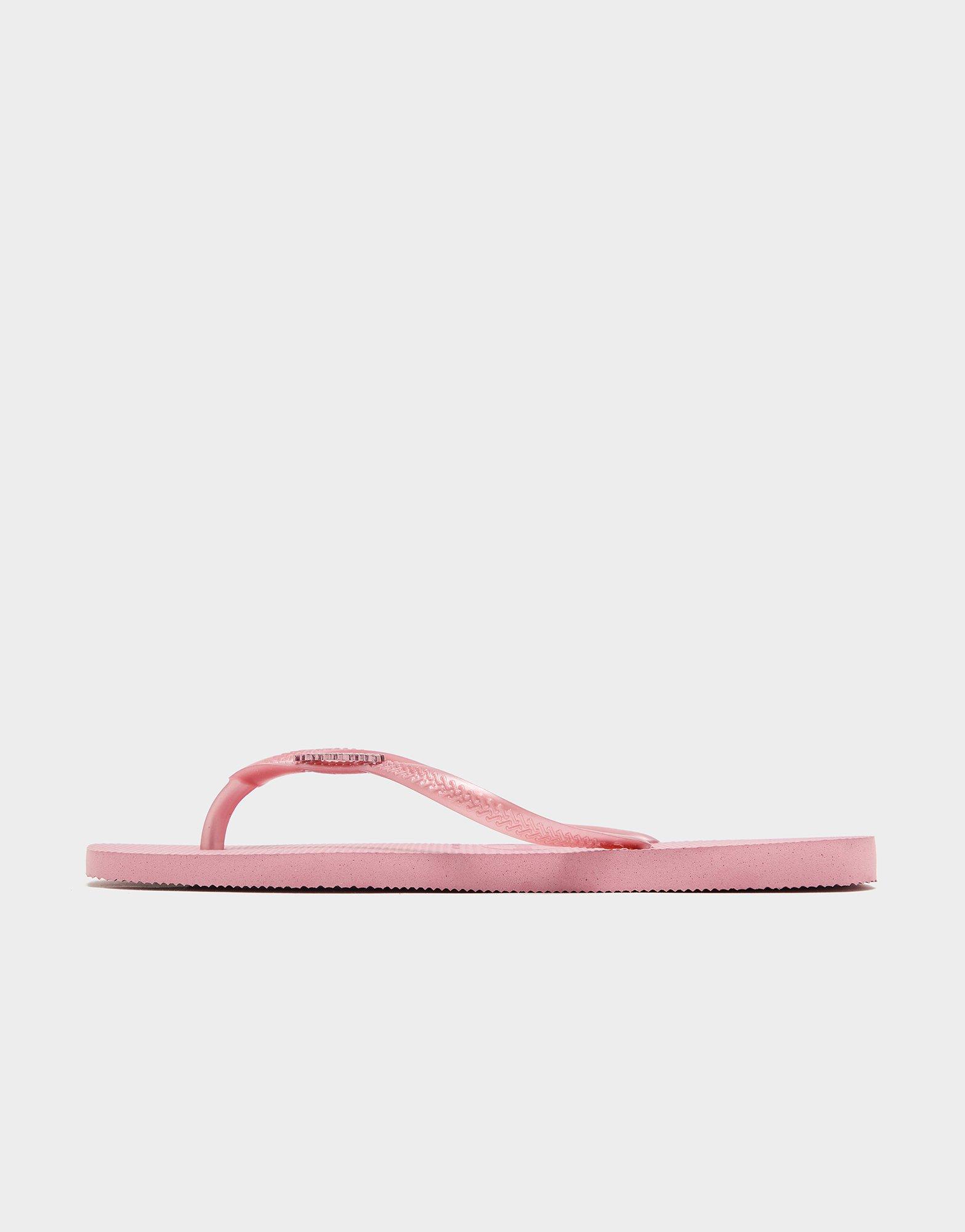 Havaianas Infradito Slim Square Logo Metallic Donna
