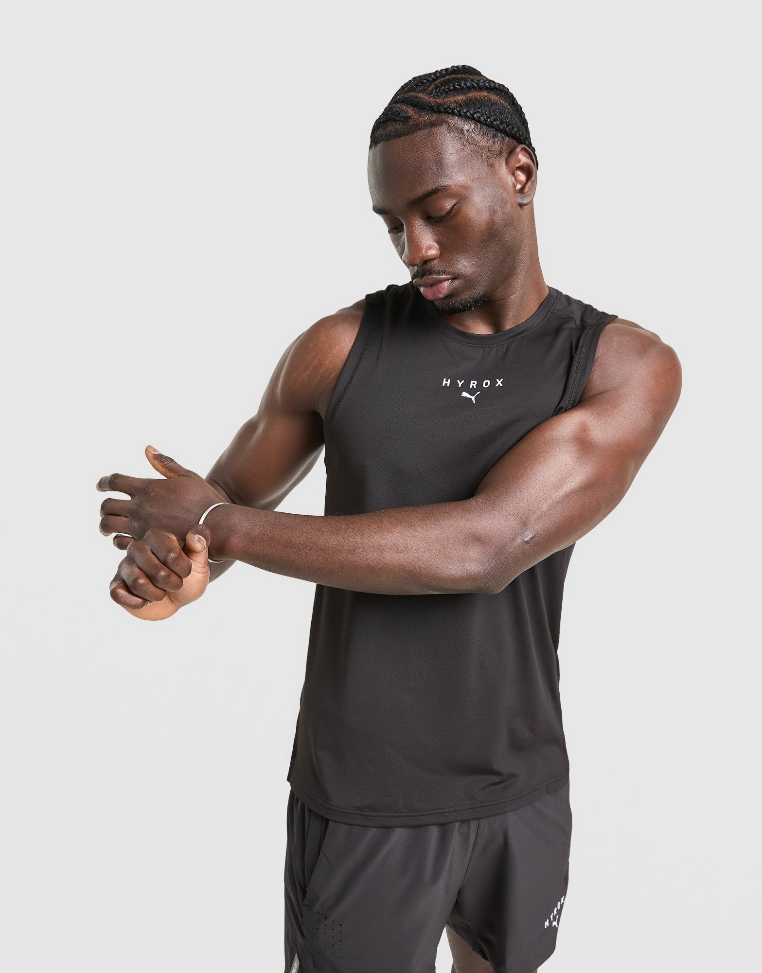Black PUMA x HYROX Tank Top - JD Sports Global