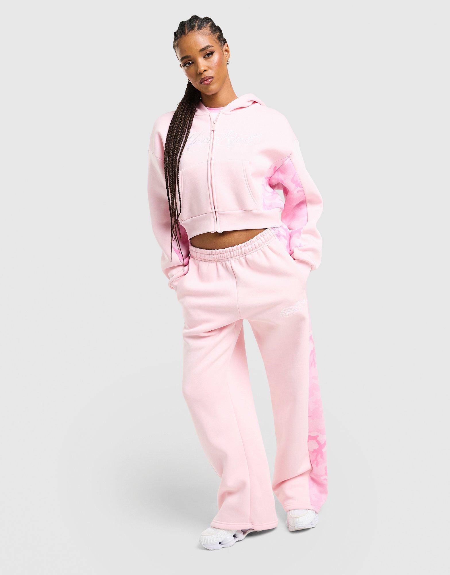 Hoodrich Field Camo Wide Leg Joggers