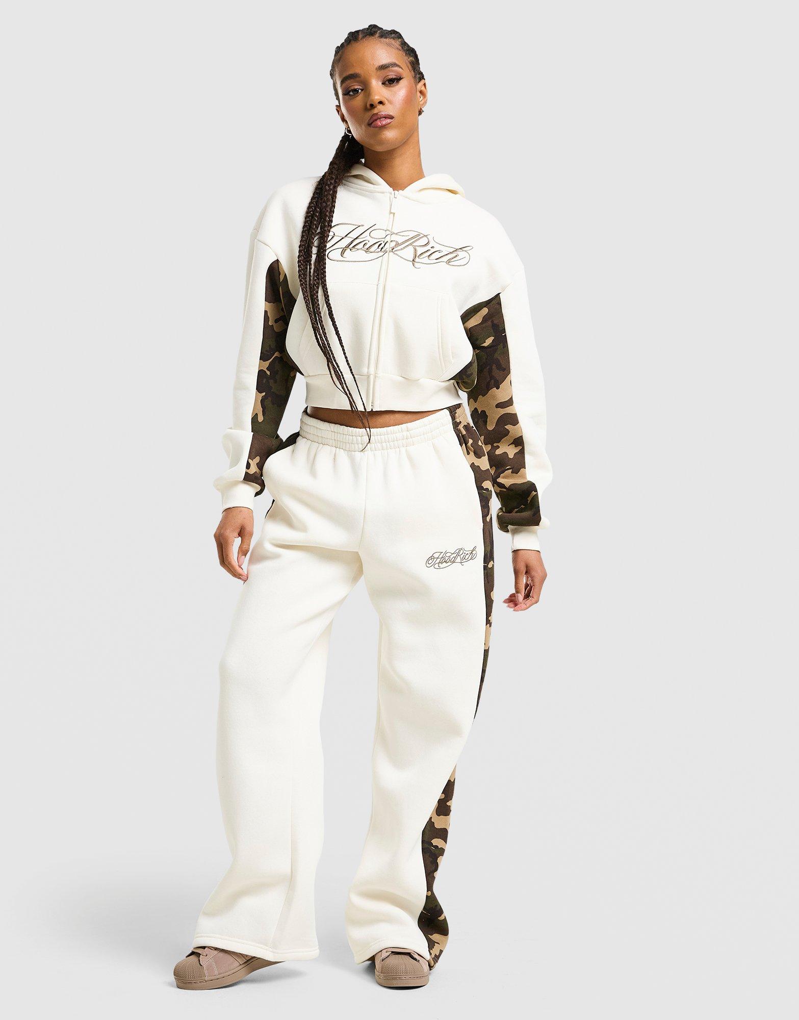 Hoodrich Field Camo Full Zip Hoodie