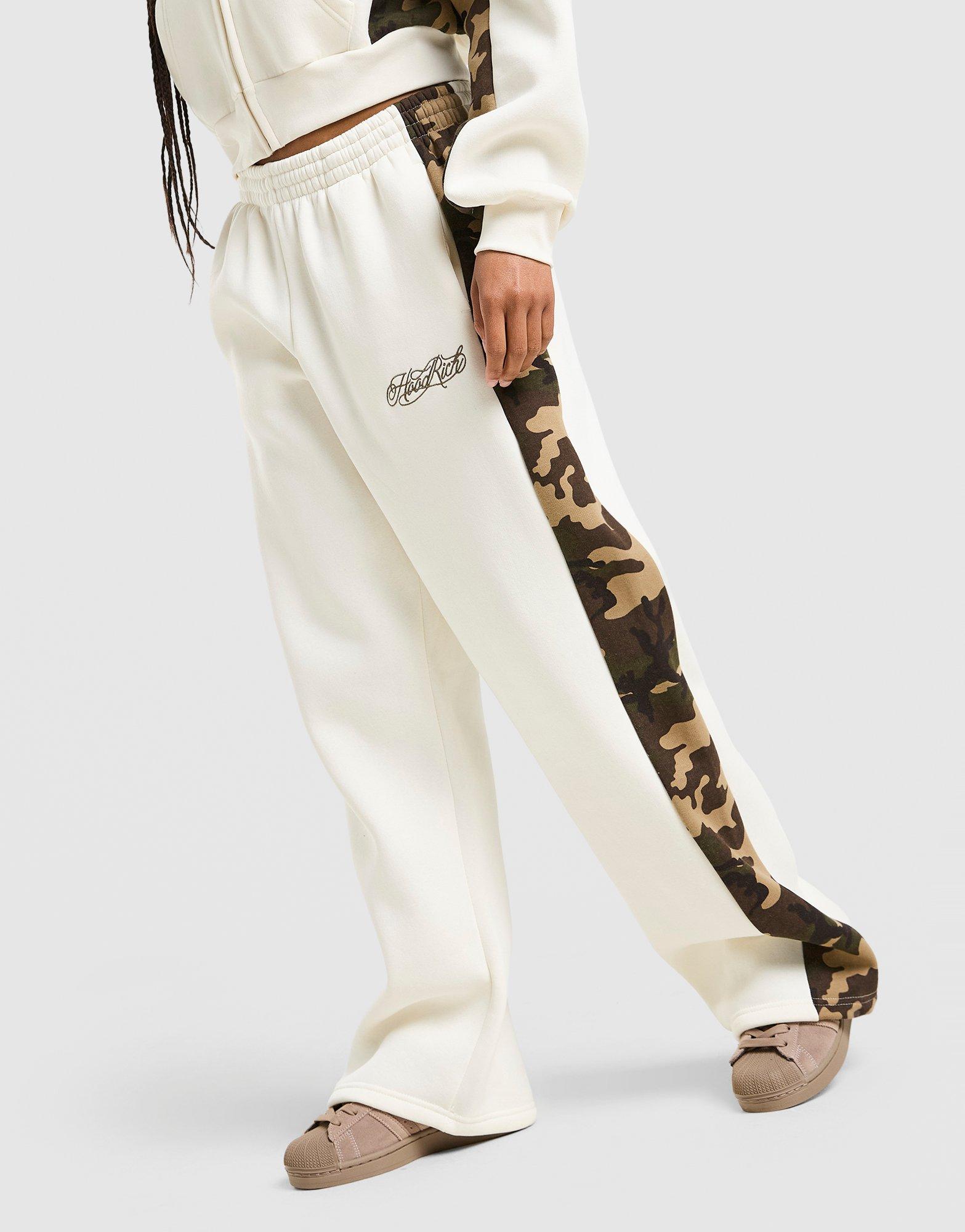 Hoodrich Field Camo Wide Leg Joggers