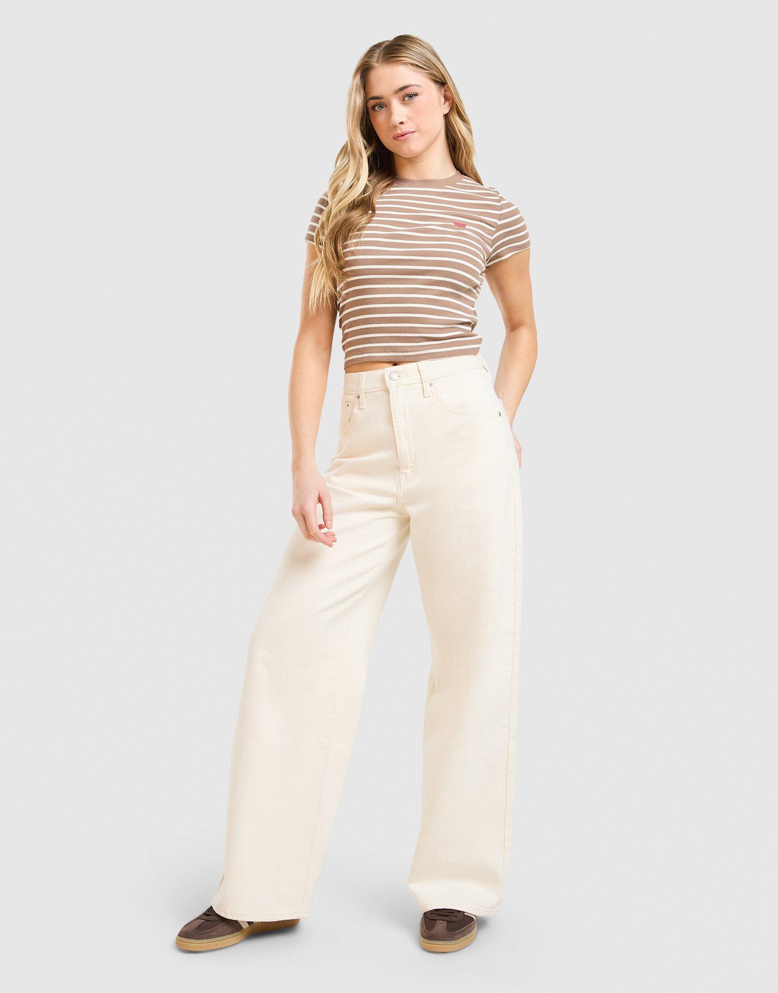 LEVI'S Striped Ribbed T-Shirt