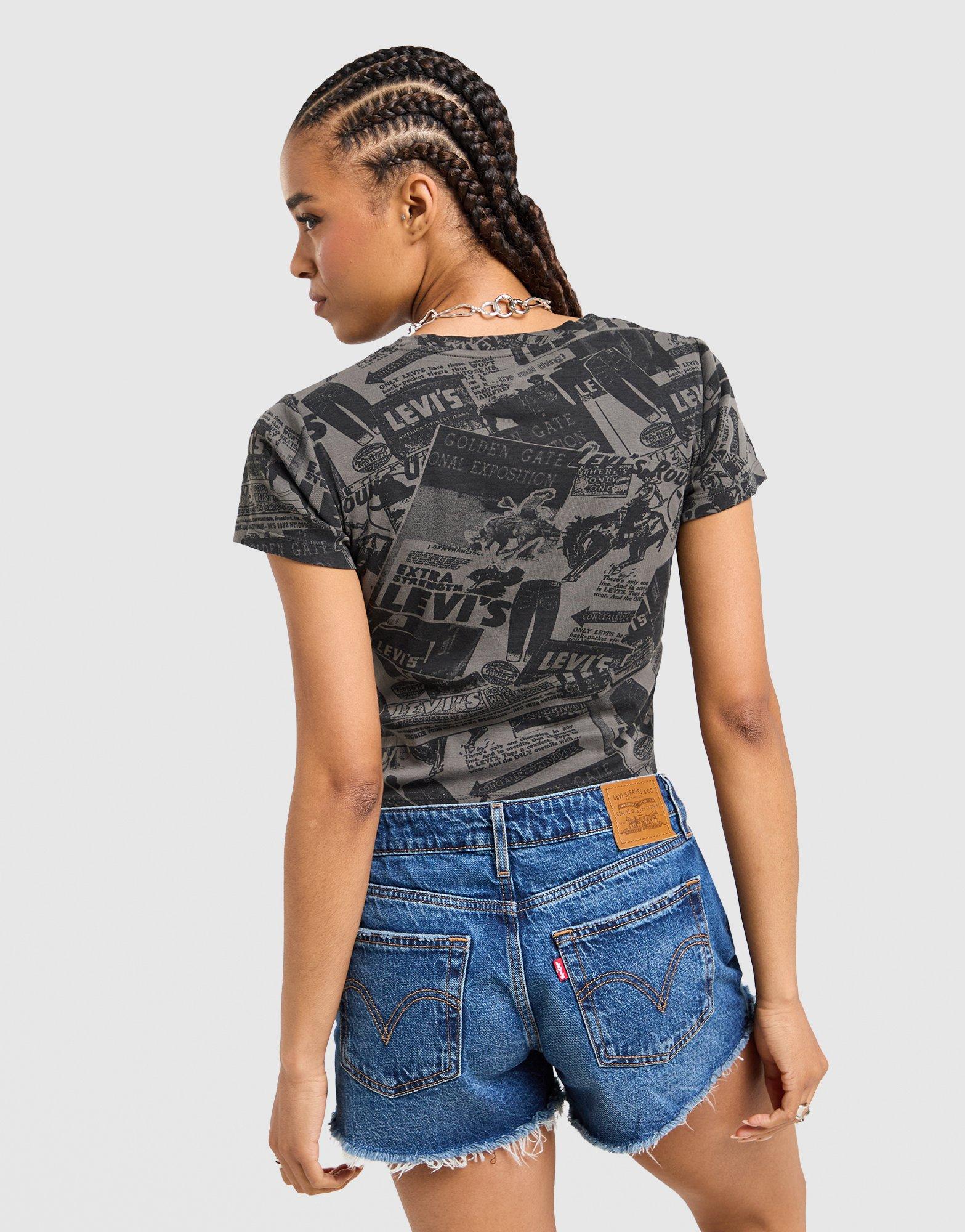LEVI'S Cowboy All Over Print T-Shirt
