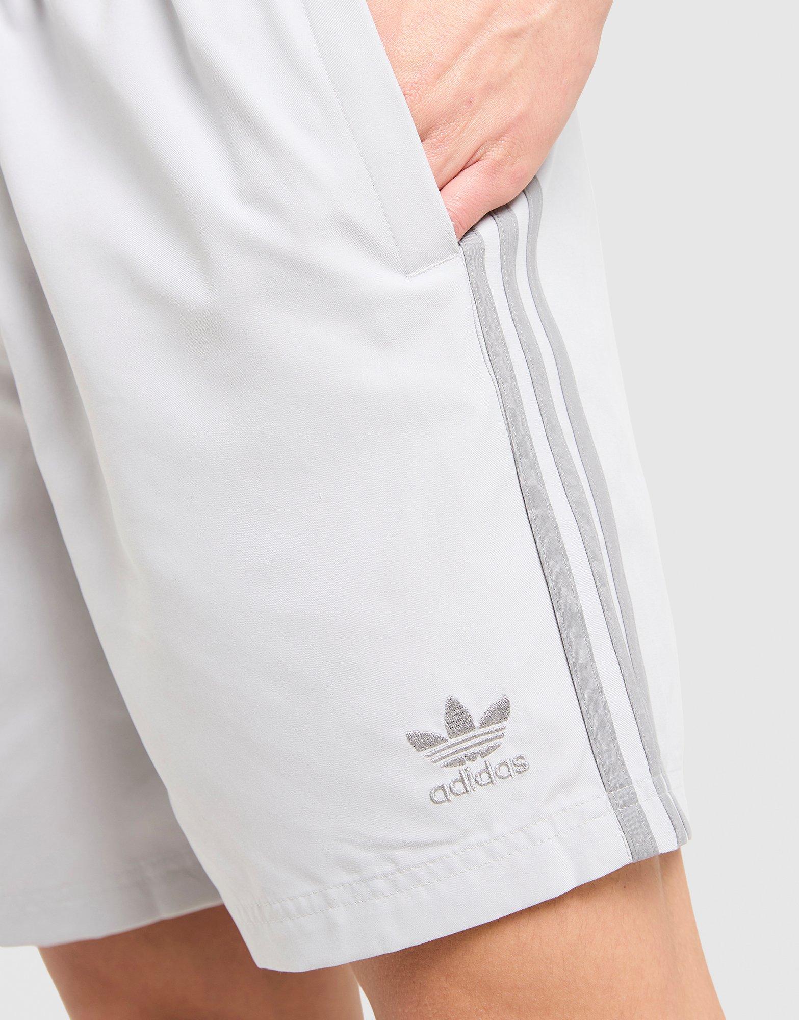 adidas Originals 3-Stripes 8" Swim Shorts