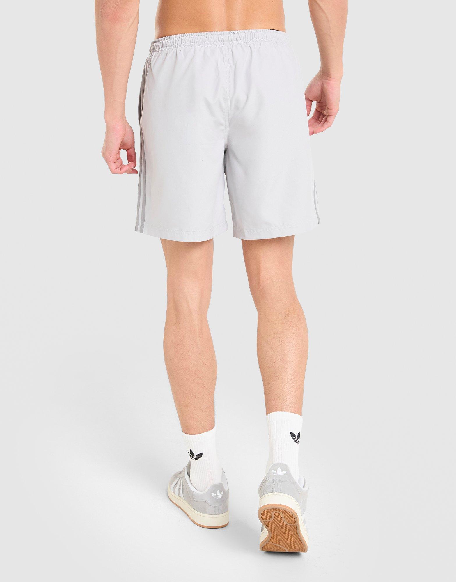 adidas Originals 3-Stripes 8" Swim Shorts