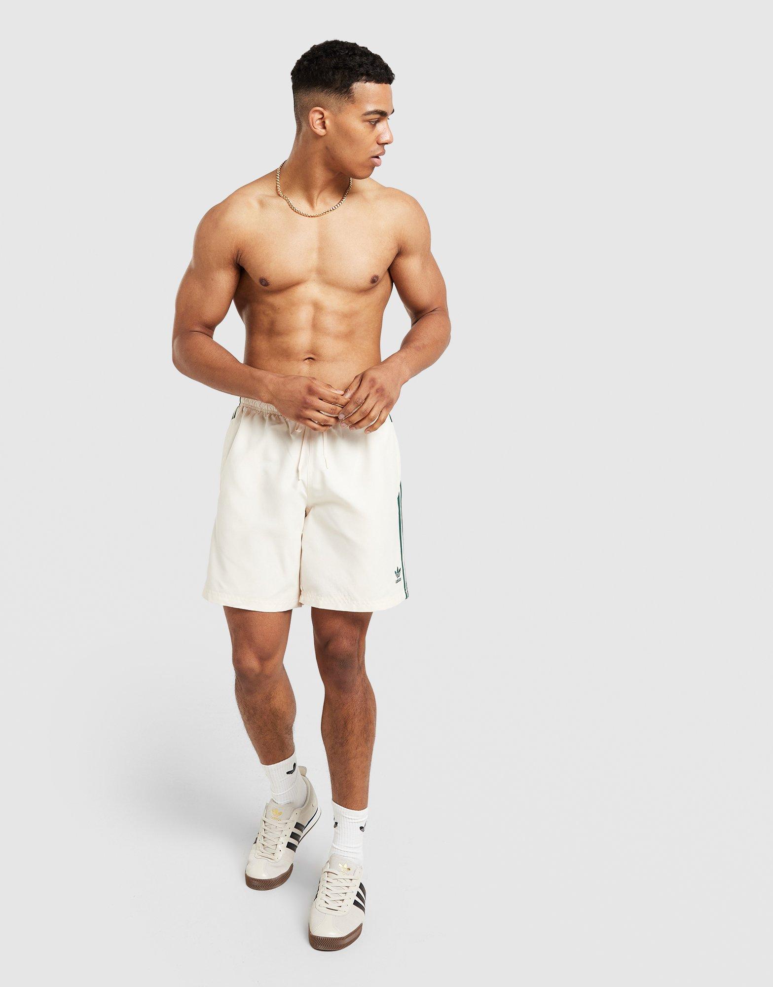 adidas Originals 3-Stripes 8" Swim Shorts