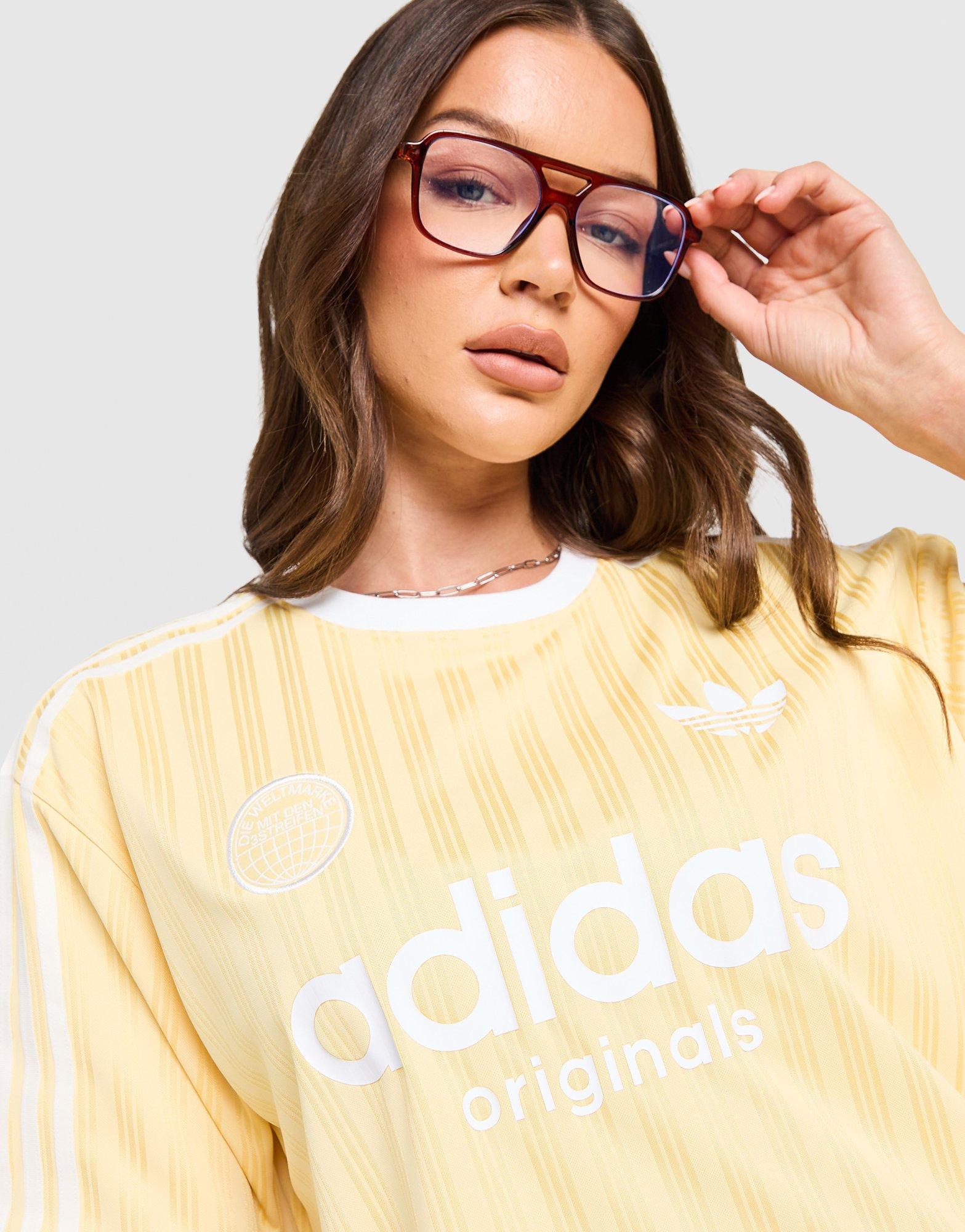 adidas Originals Fußball Oversized T-Shirt Damen