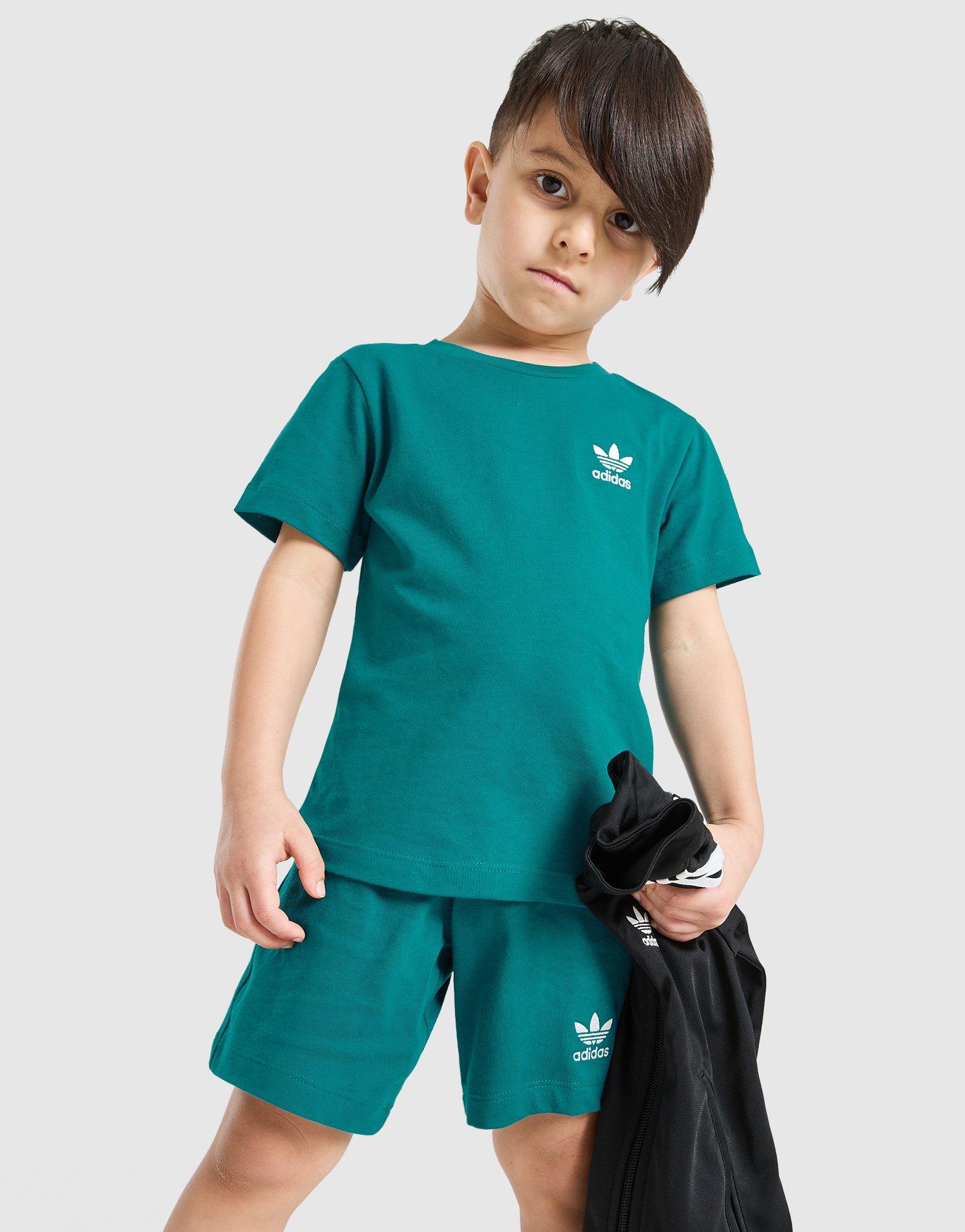 adidas Originals Completo Trefoil Essentials Maglia/Pantaloncino Neonato