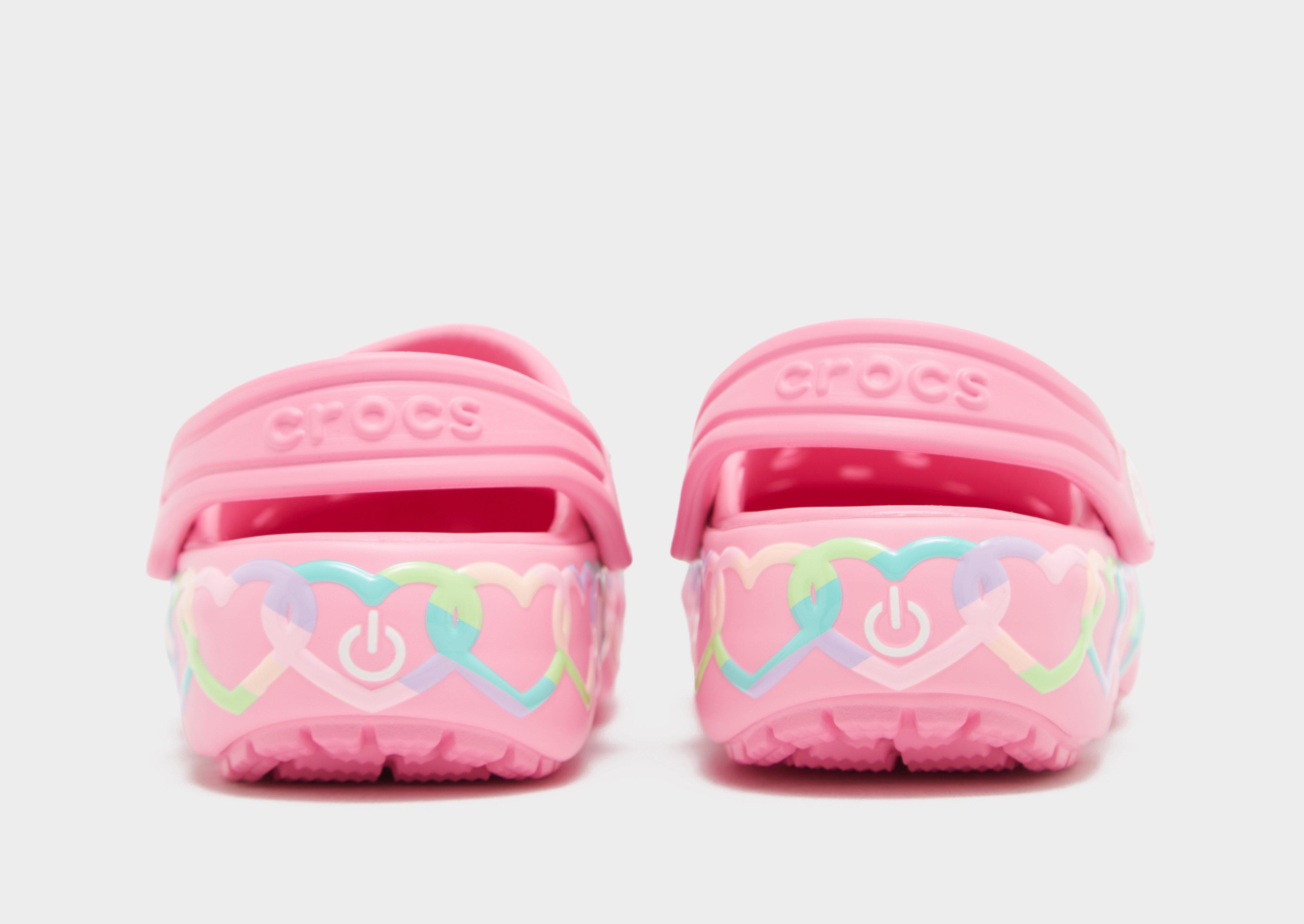Crocs Classic Clog Heart Lights Infant