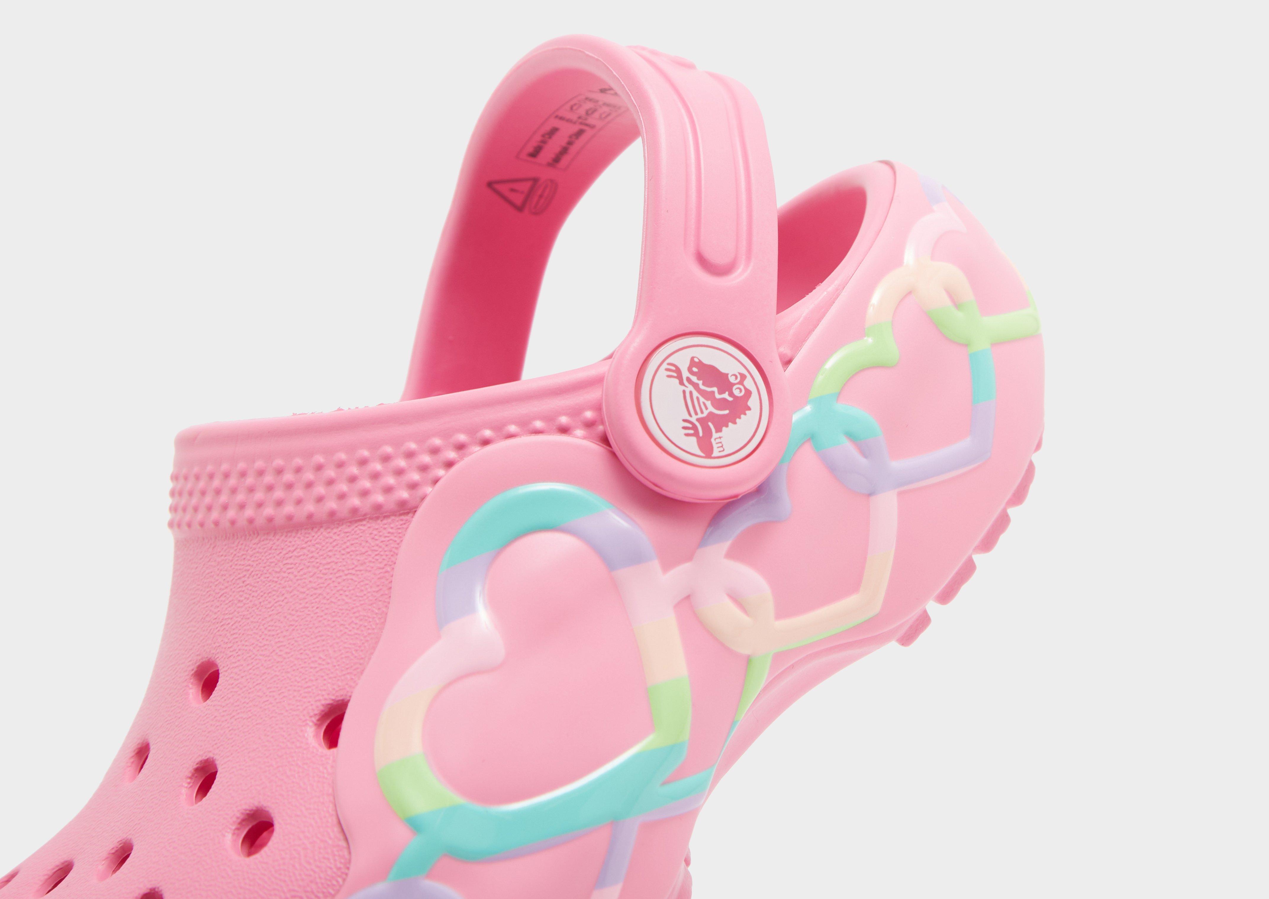 Crocs Classic Clog Heart Lights Infant