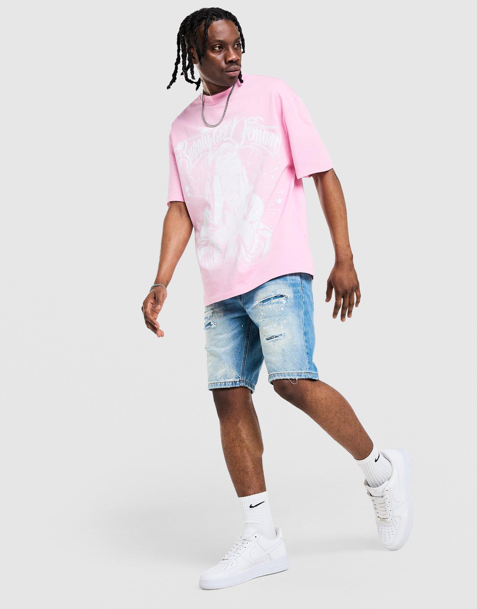 Supply & Demand Pantaloncini in Denim Bucko