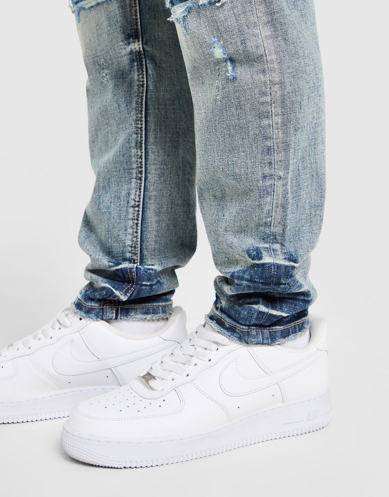 Supply & Demand Omar Slim Ripped Jeans