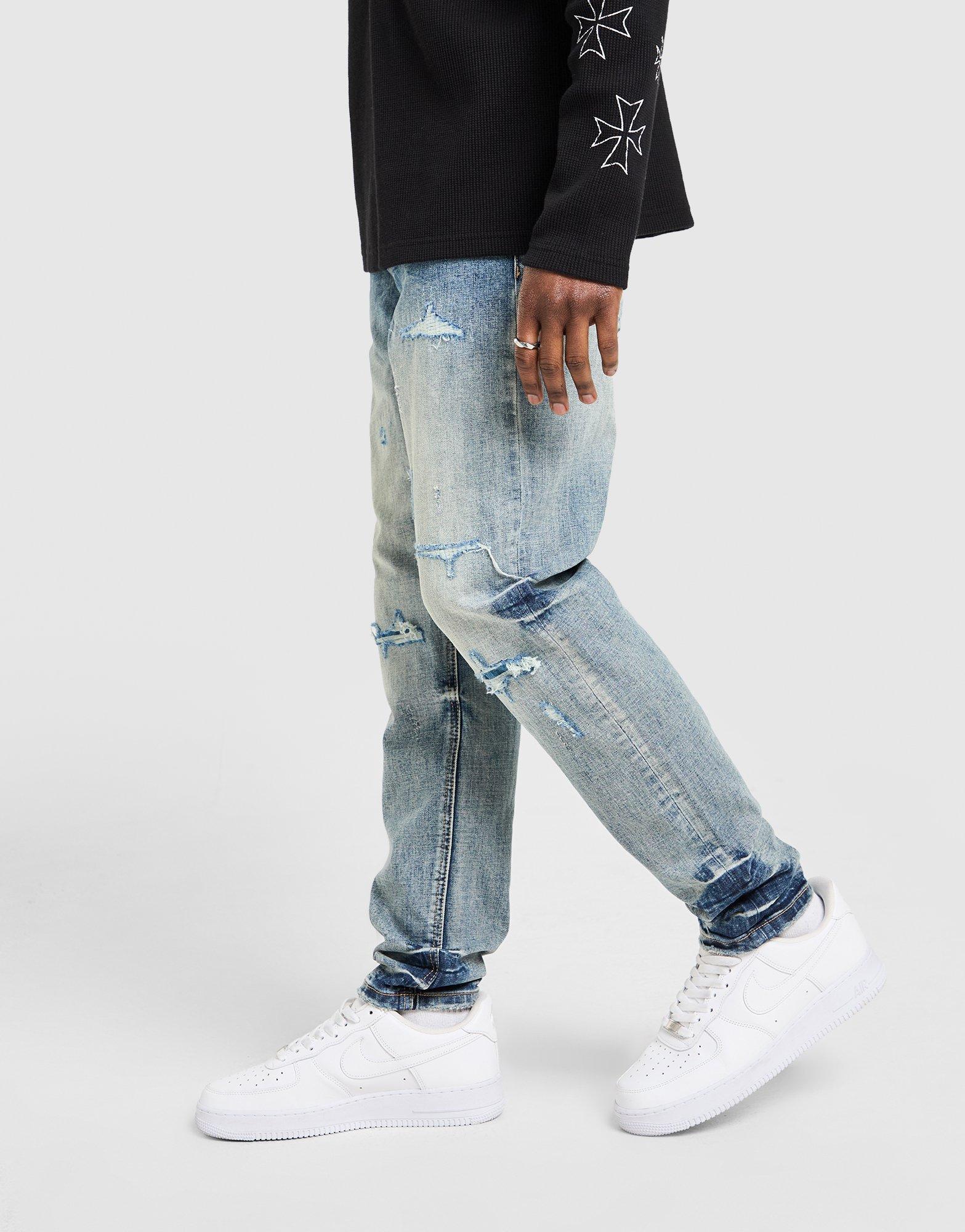 Supply & Demand Omar Slim Ripped Jeans