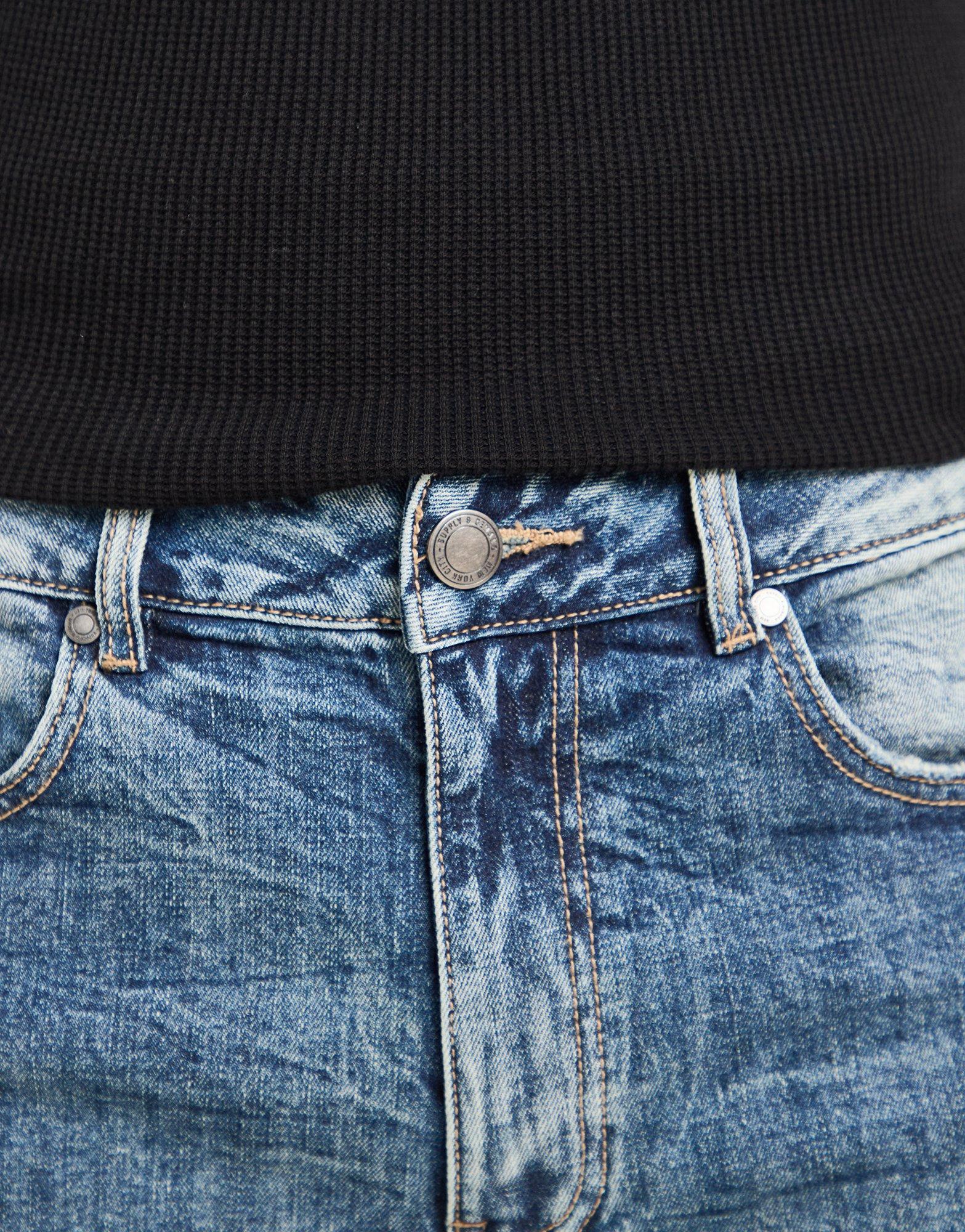 Supply & Demand Omar Slim Ripped Jeans