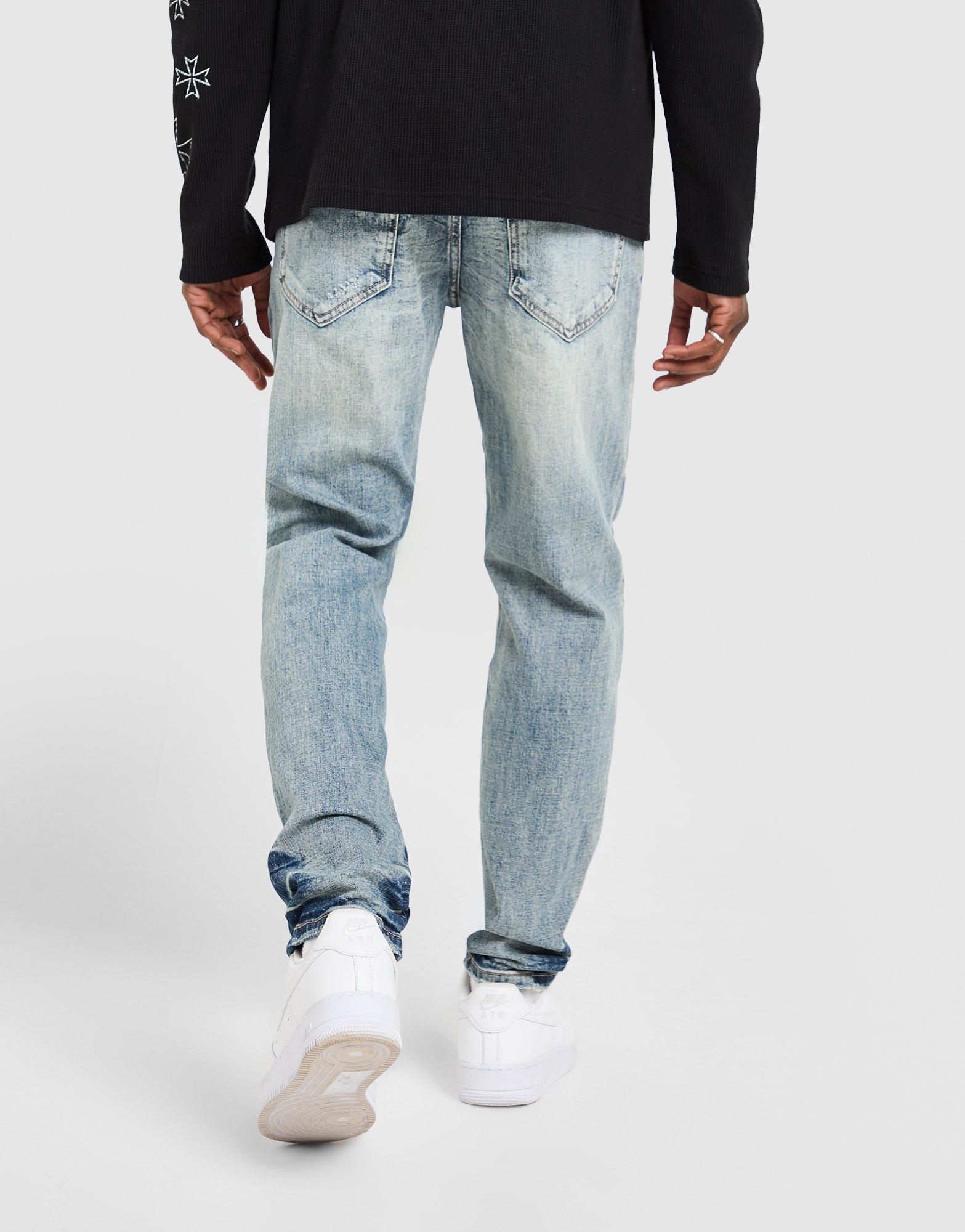 Supply & Demand Omar Slim Ripped Jeans