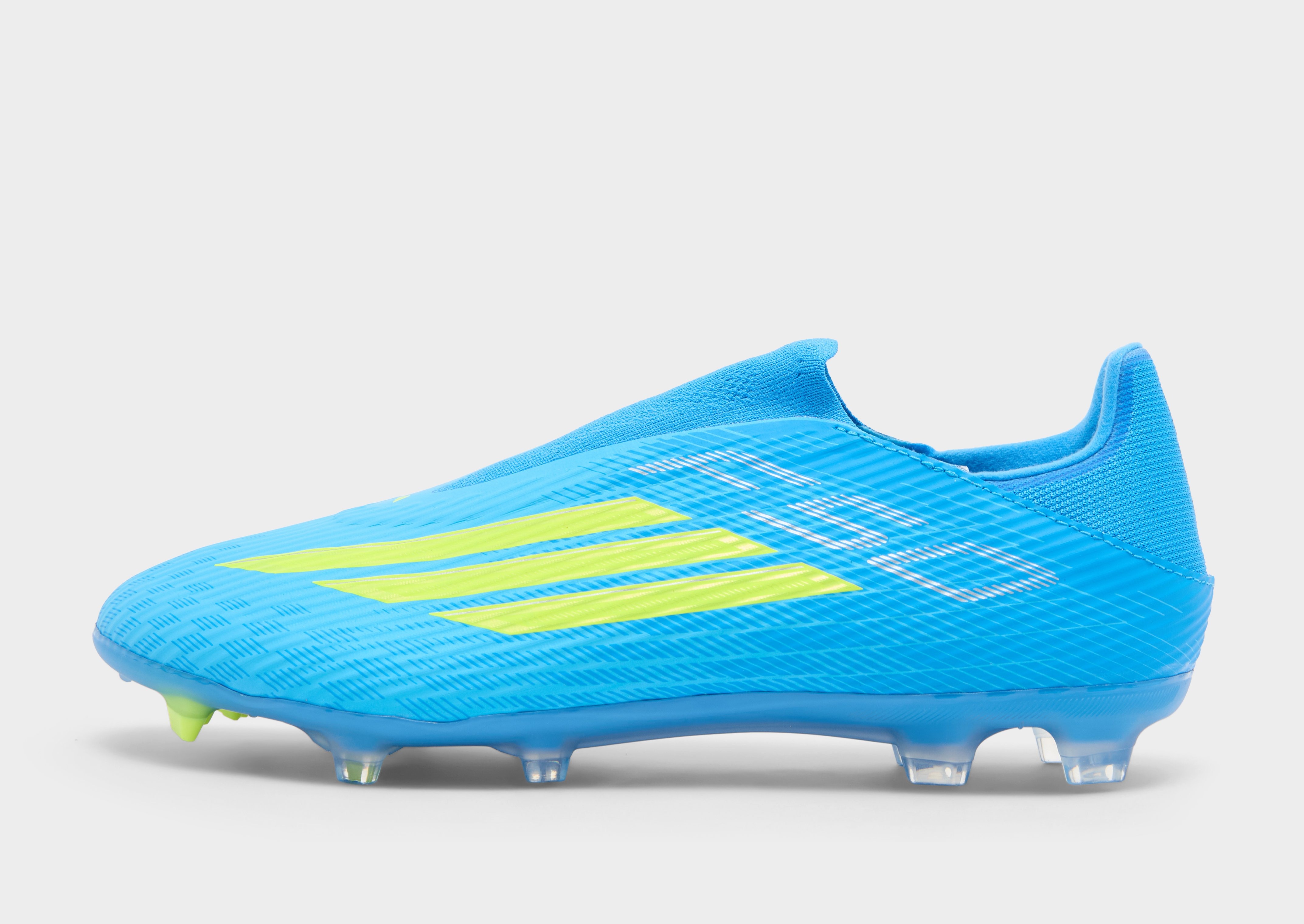 Blue adidas F50 League Laceless FG - JD Sports Global
