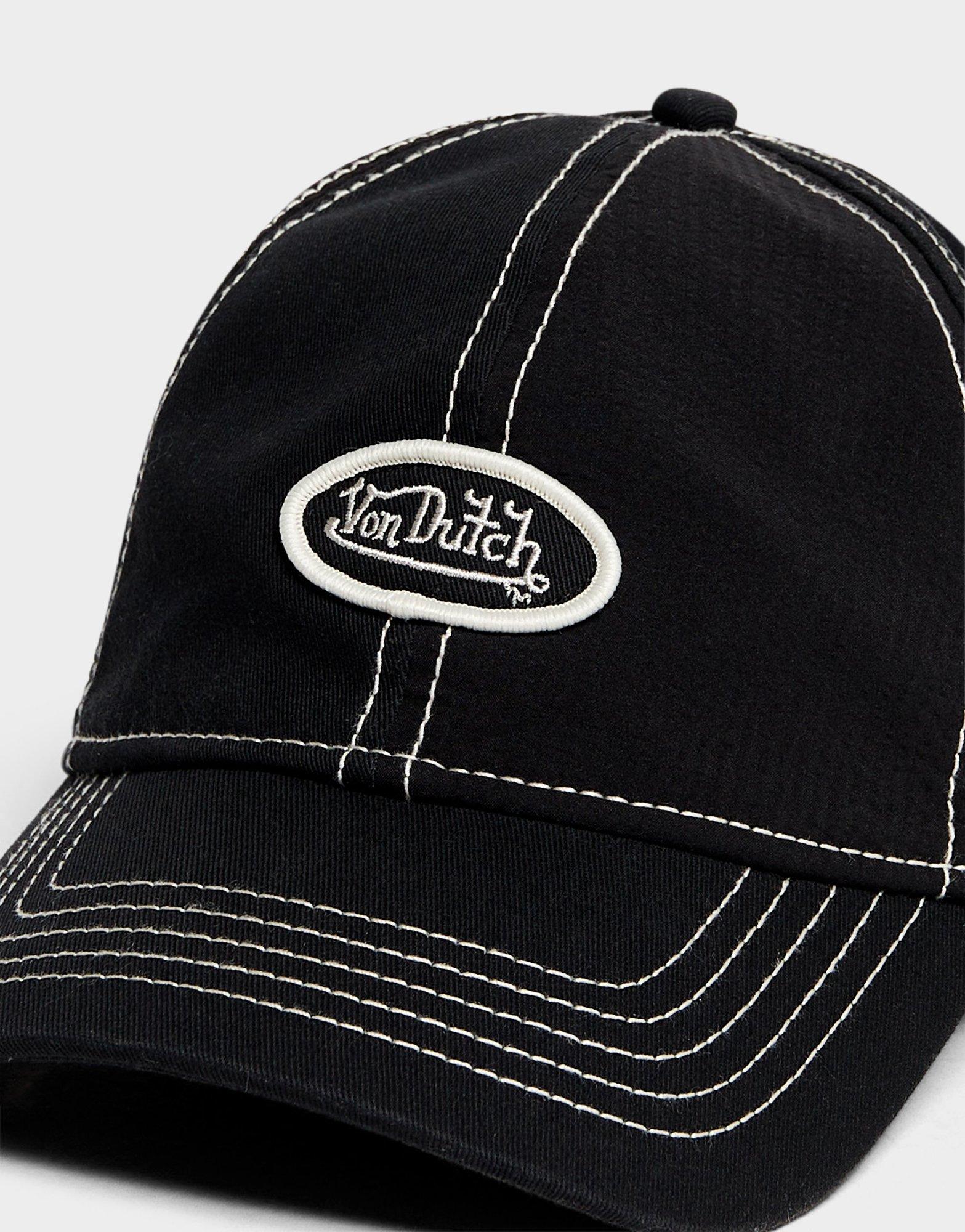 Von Dutch Contrast Stitch Cap