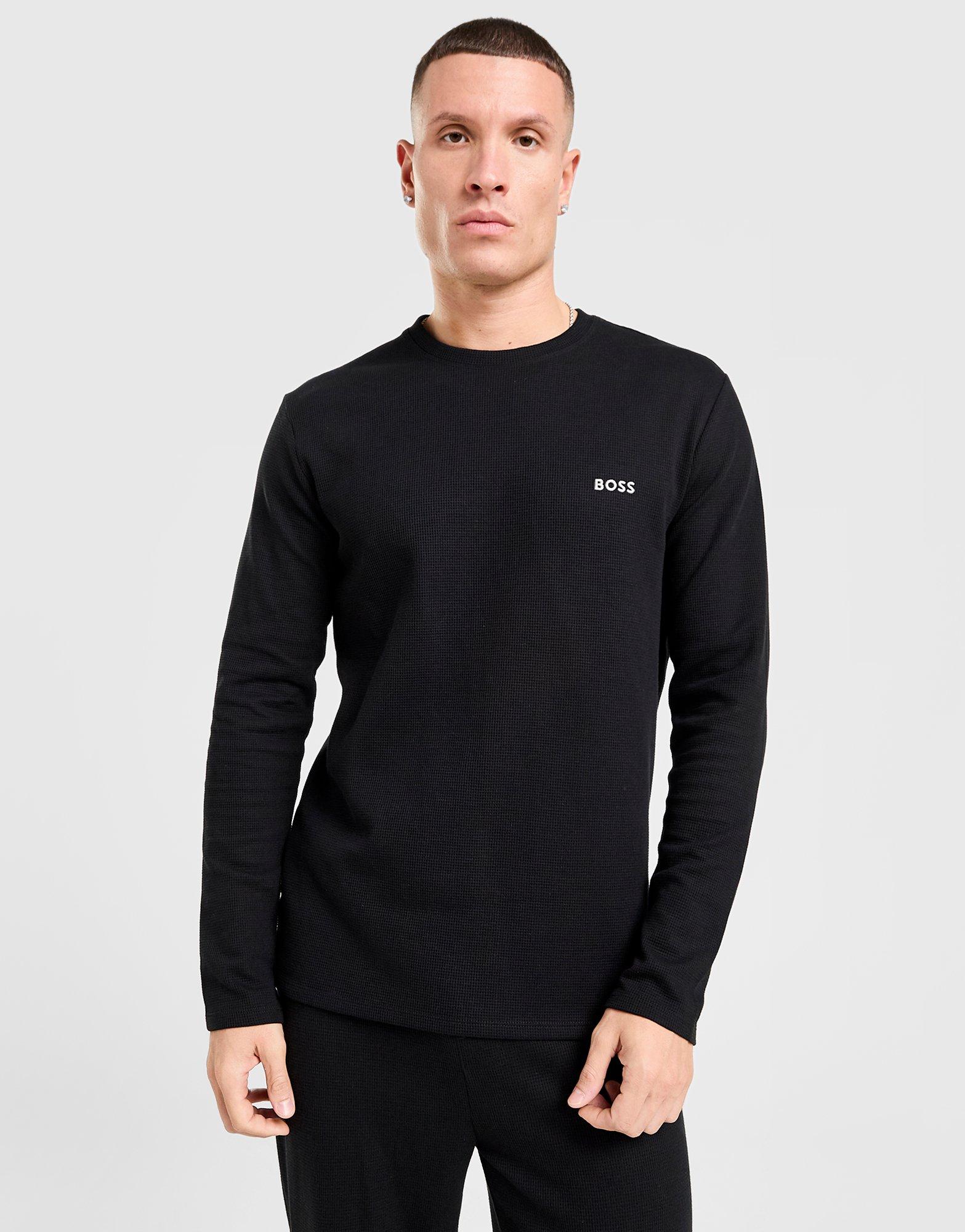 BOSS Waffle Long Sleeve T-Shirt