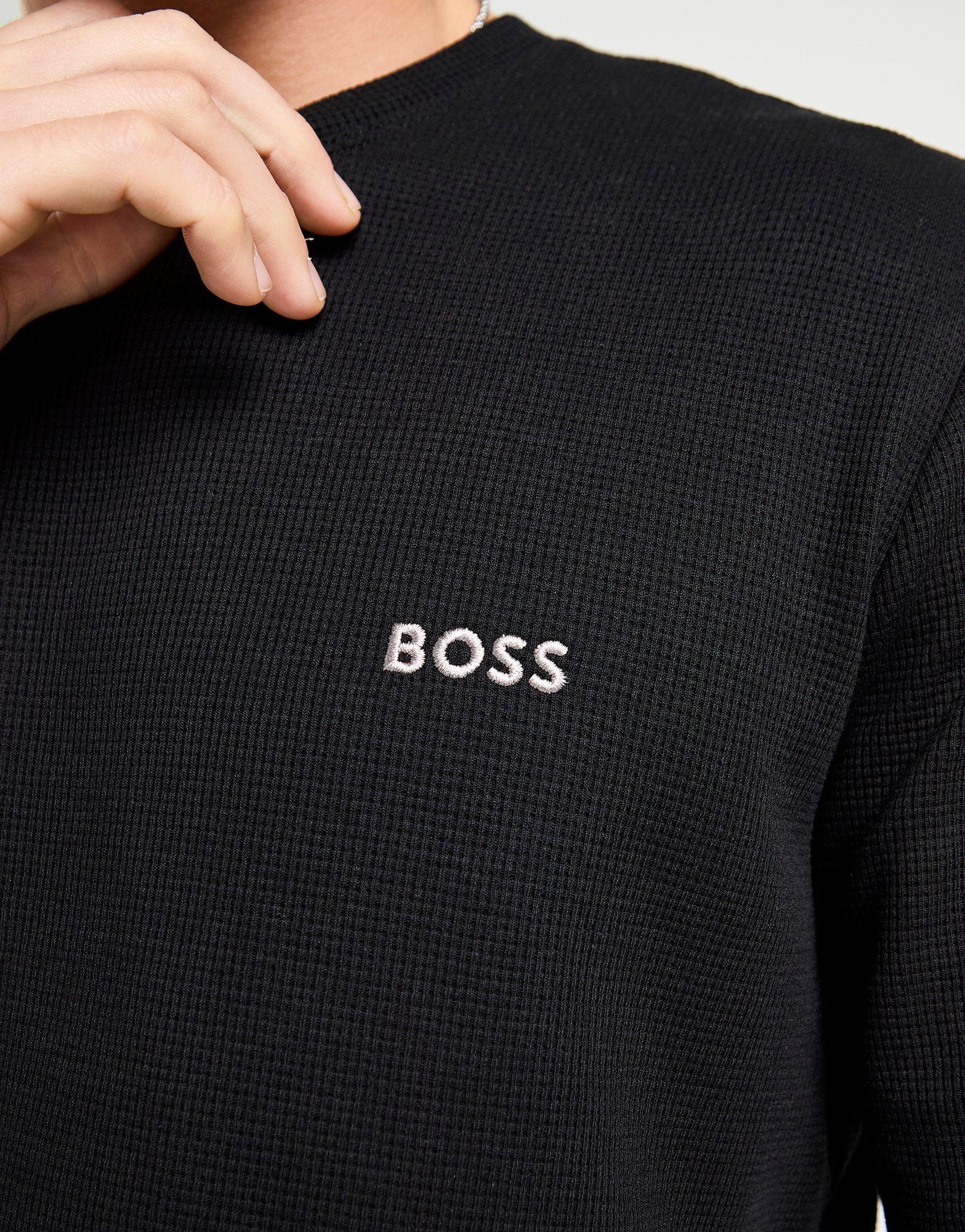 BOSS Waffle Long Sleeve T-Shirt