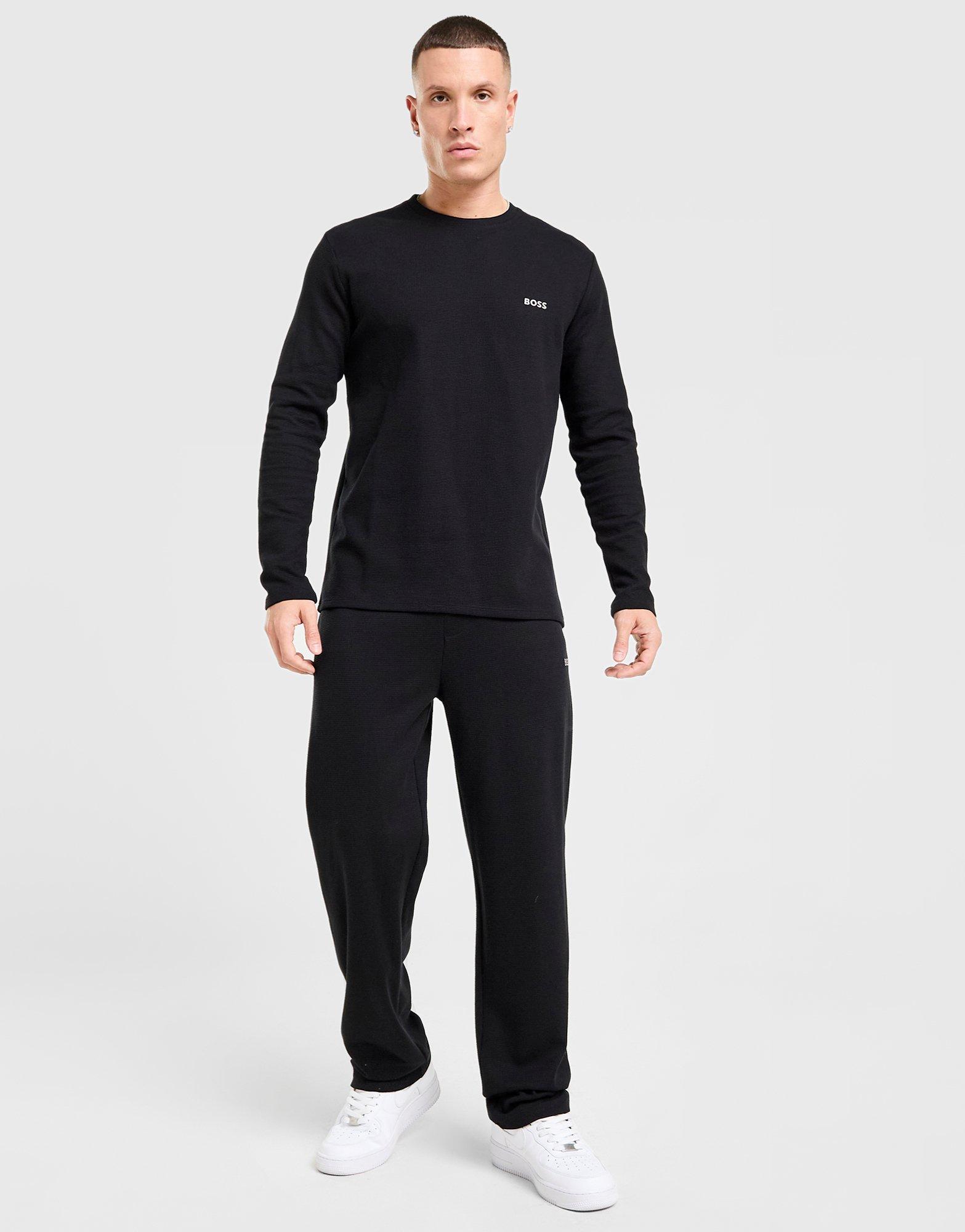 BOSS Waffle Long Sleeve T-Shirt