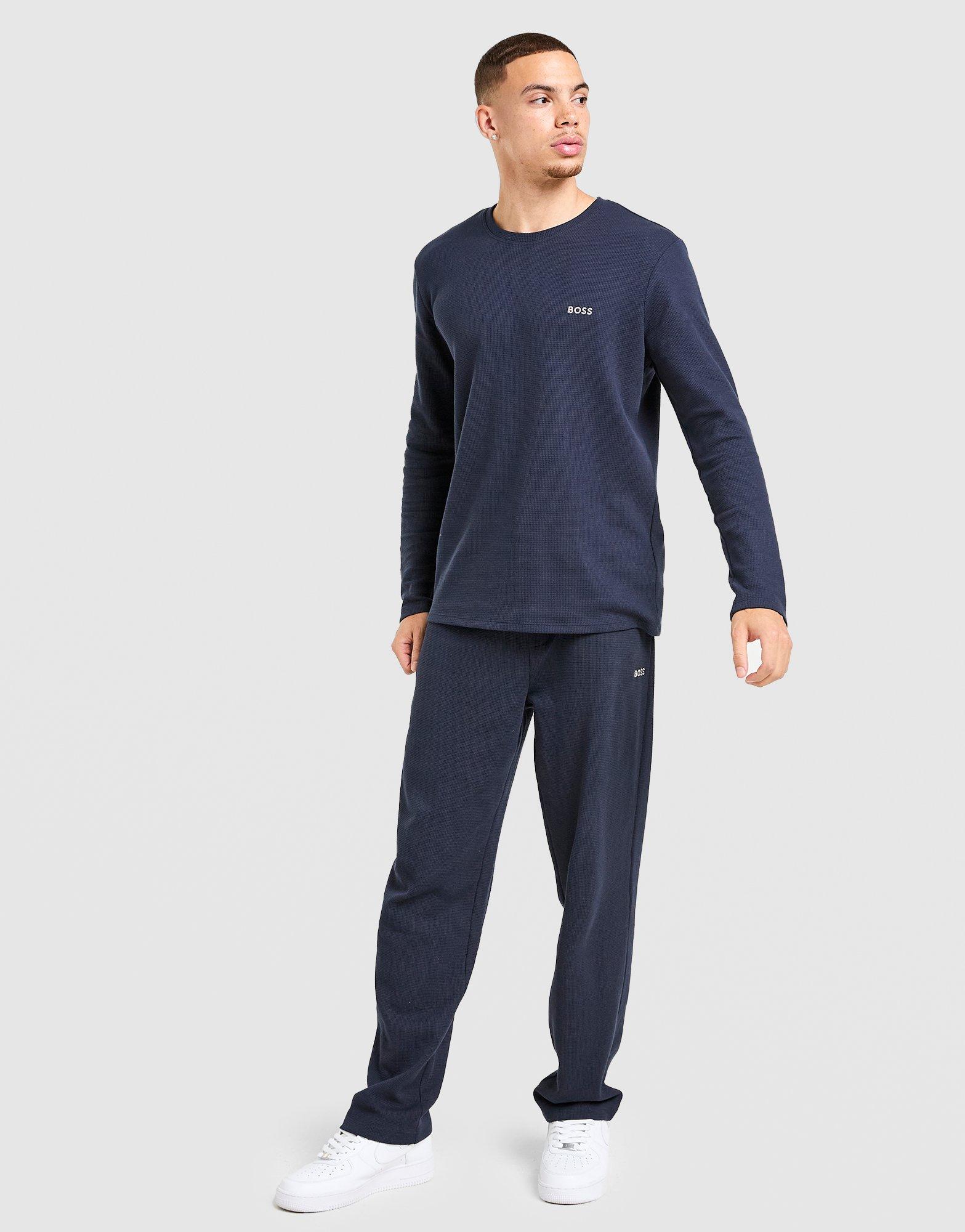 BOSS Waffle Long Sleeve T-Shirt