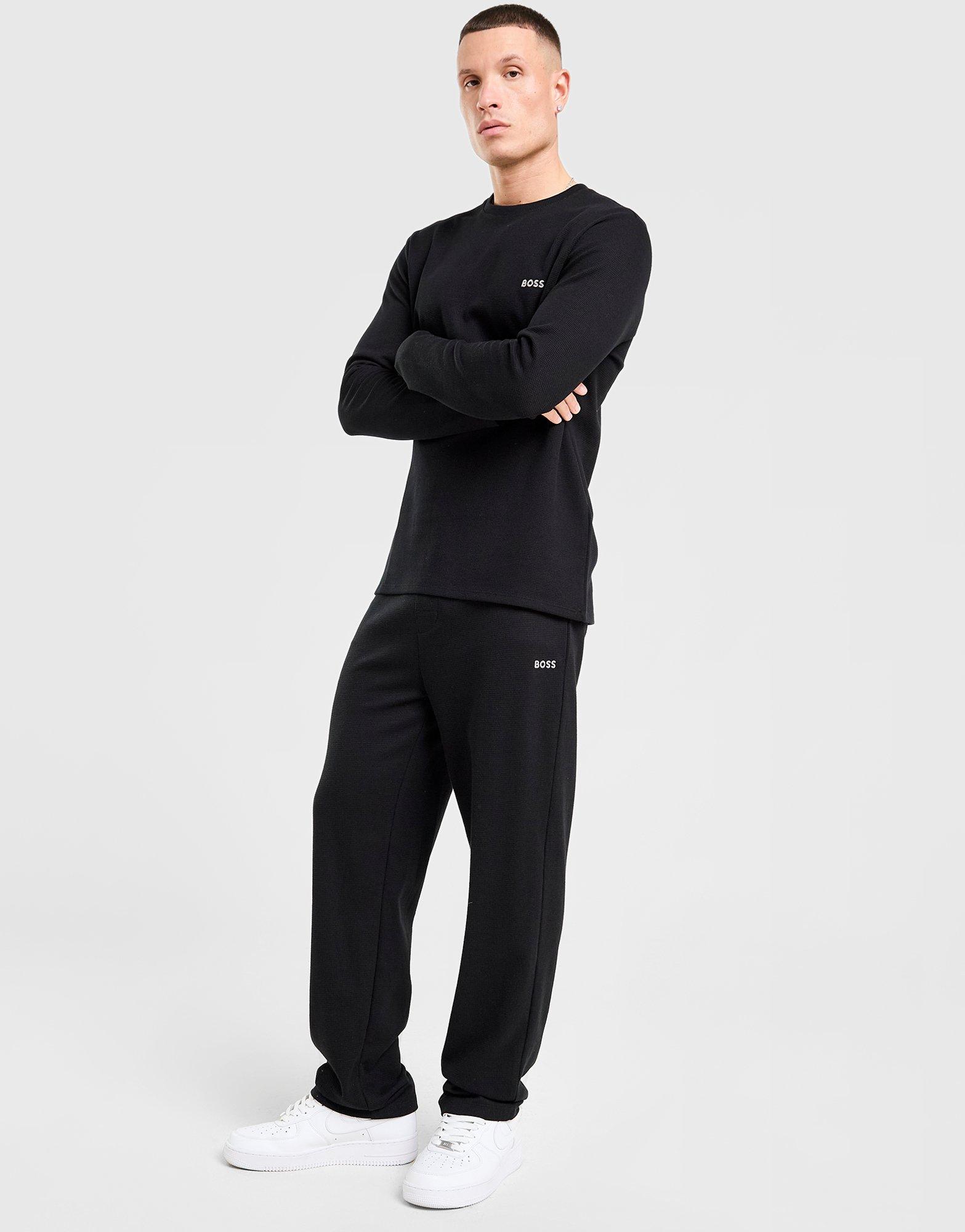 BOSS Pantaloni waffle