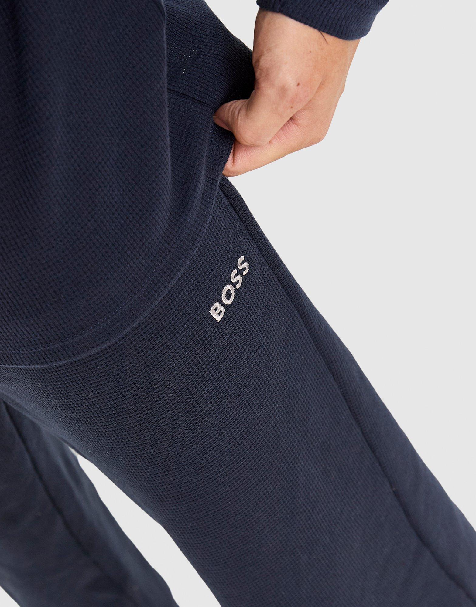 BOSS Pantalón de chándal Waffle
