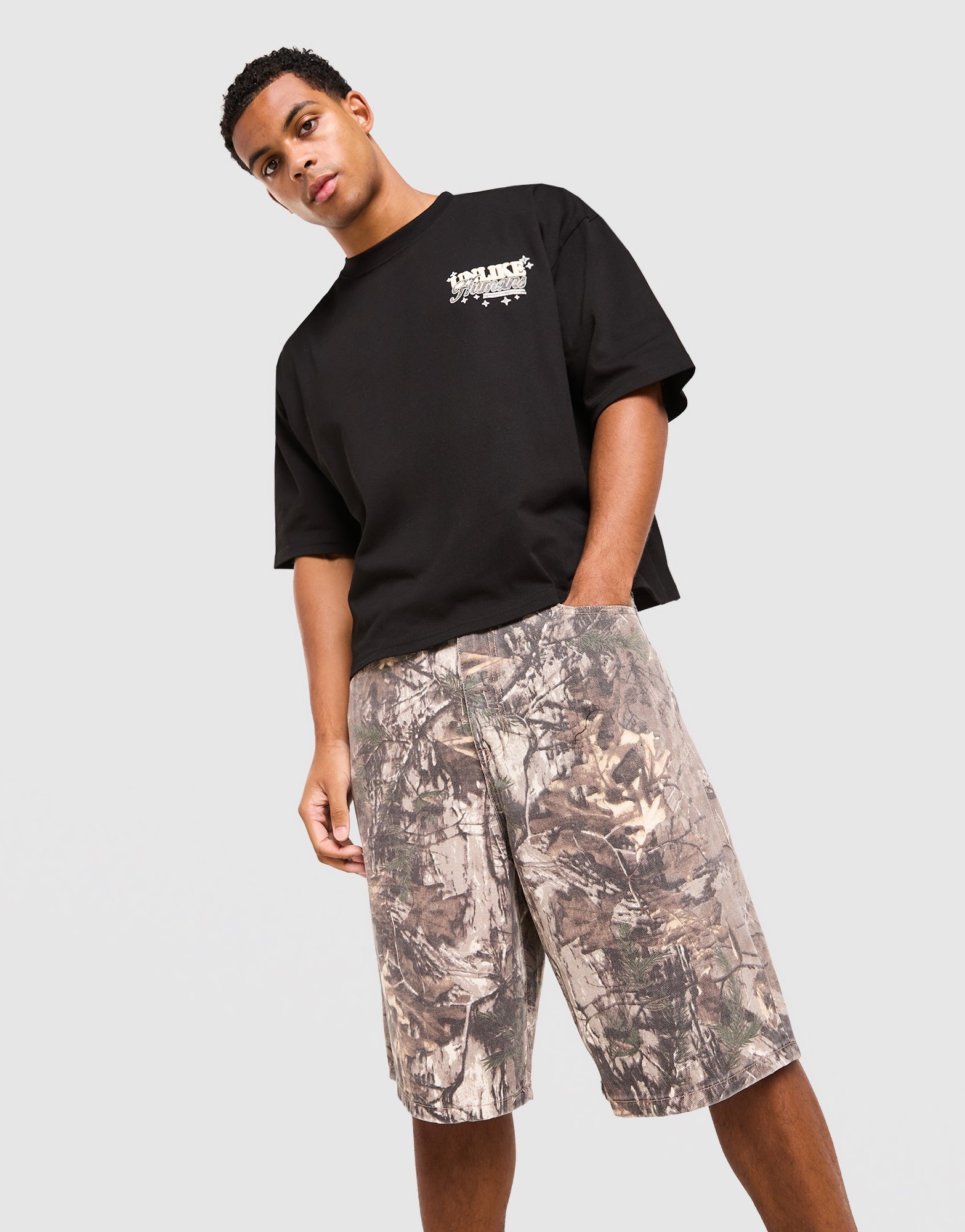 Brown Unlike Humans Savis Shorts - JD Sports Global