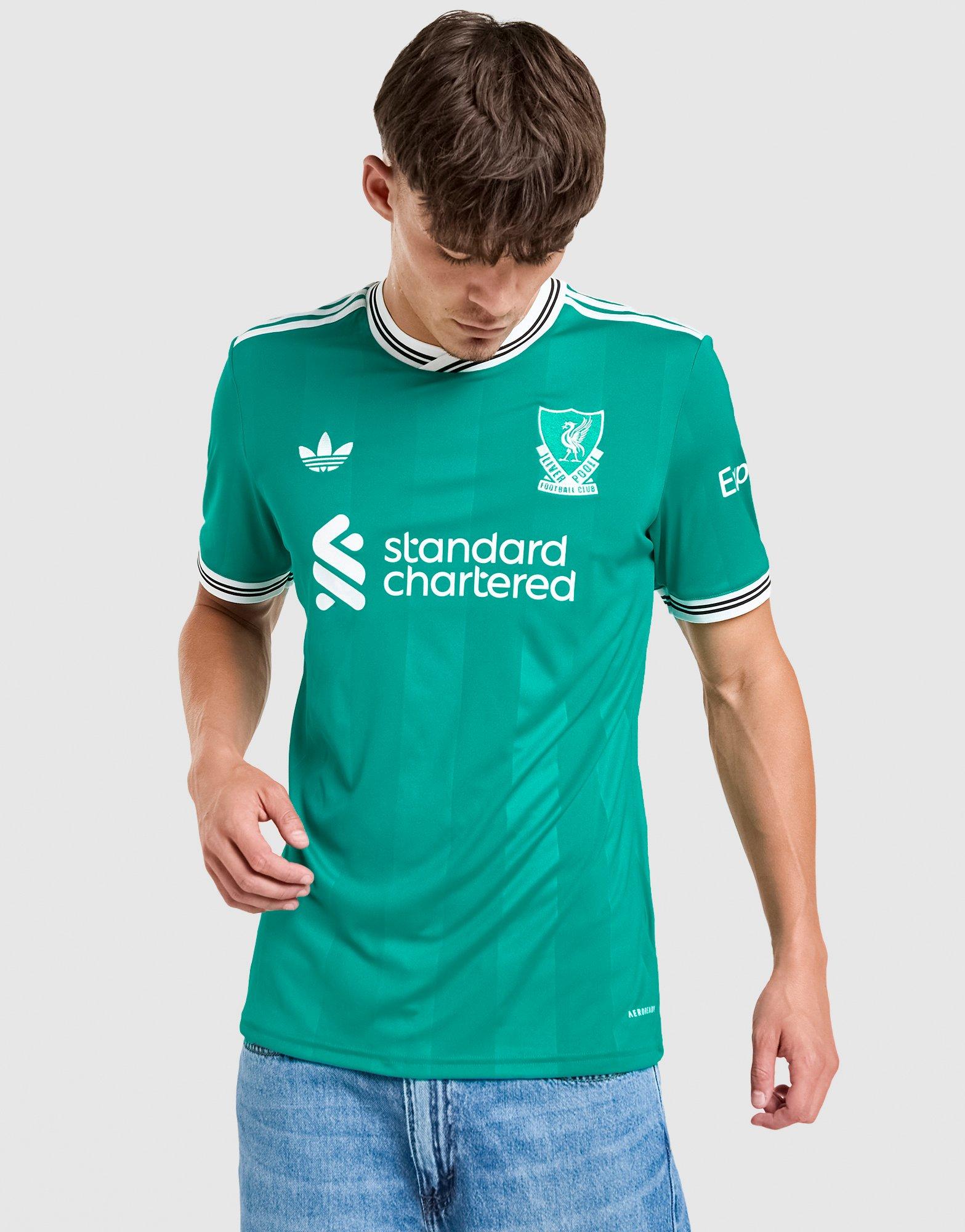 Green adidas Originals Liverpool FC 2025/26 Wirtz #7 Third