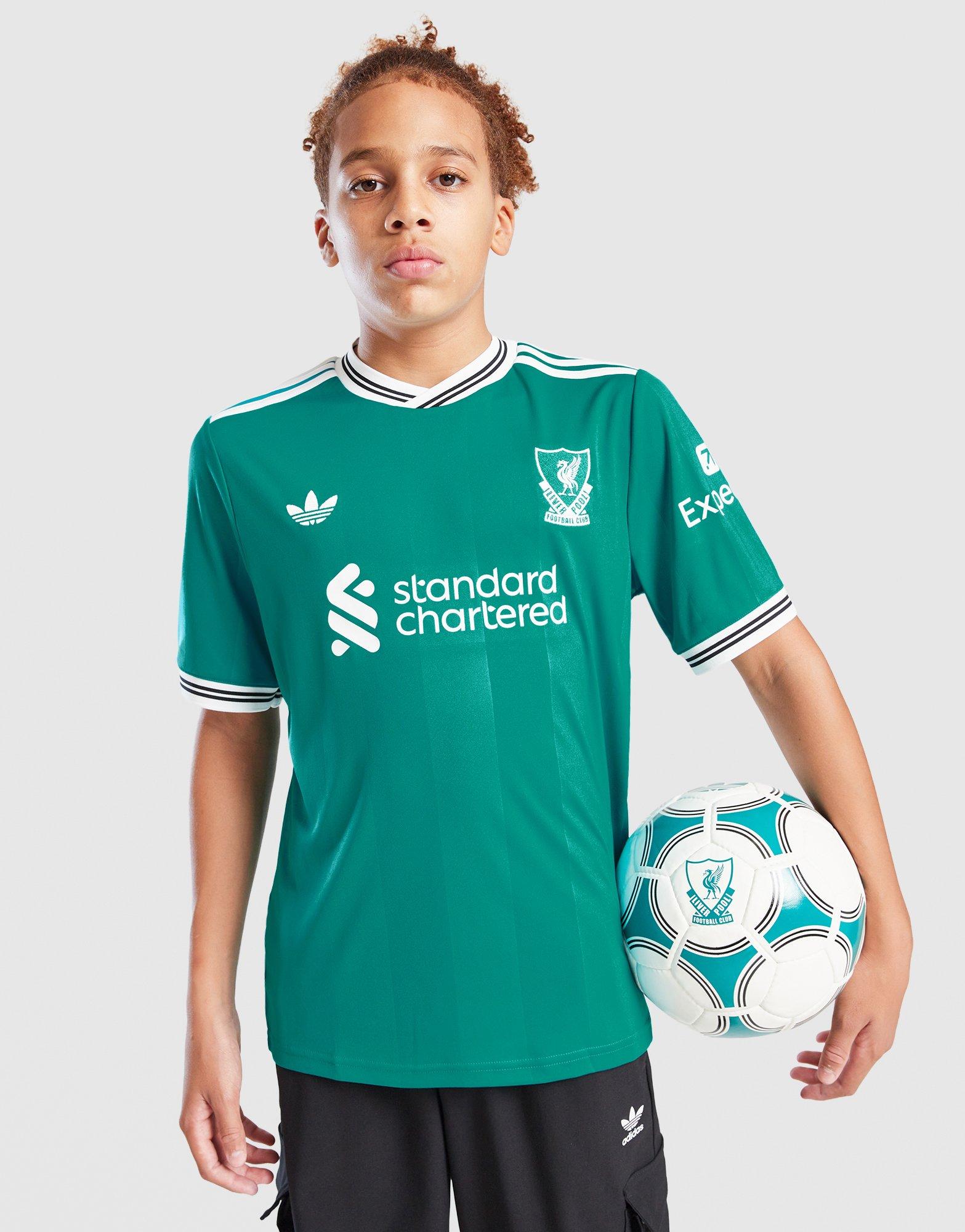 adidas Originals Liverpool FC 2025/26 Salah #11 Third Kit Junior