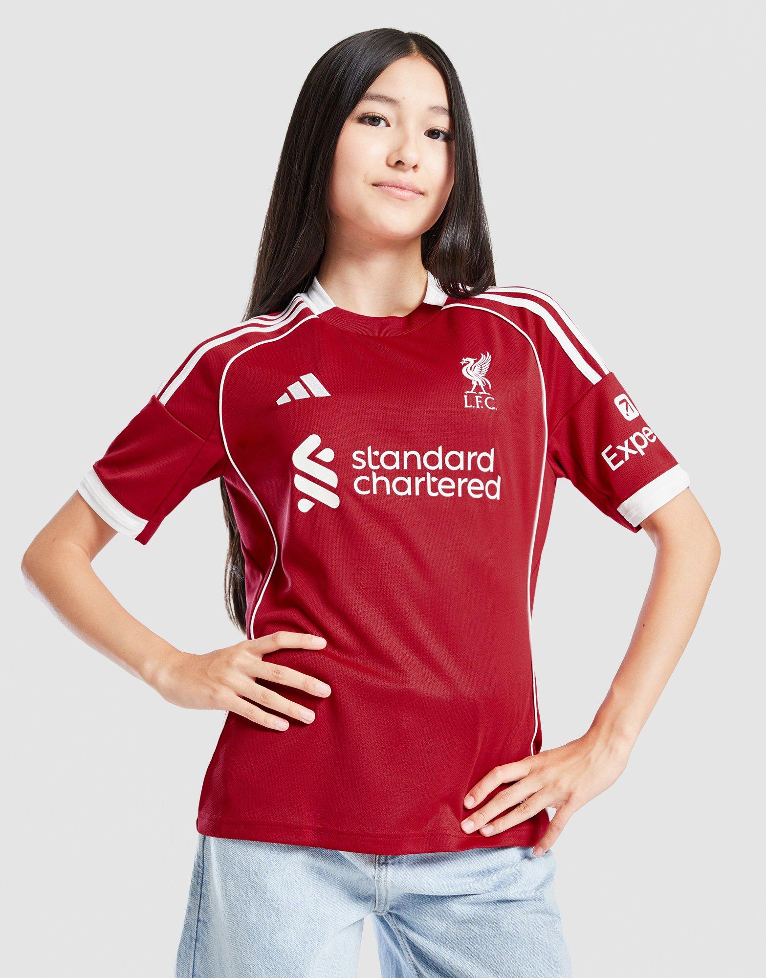 adidas Liverpool FC 2025/26 Wirtz #7 Home Shirt Junior