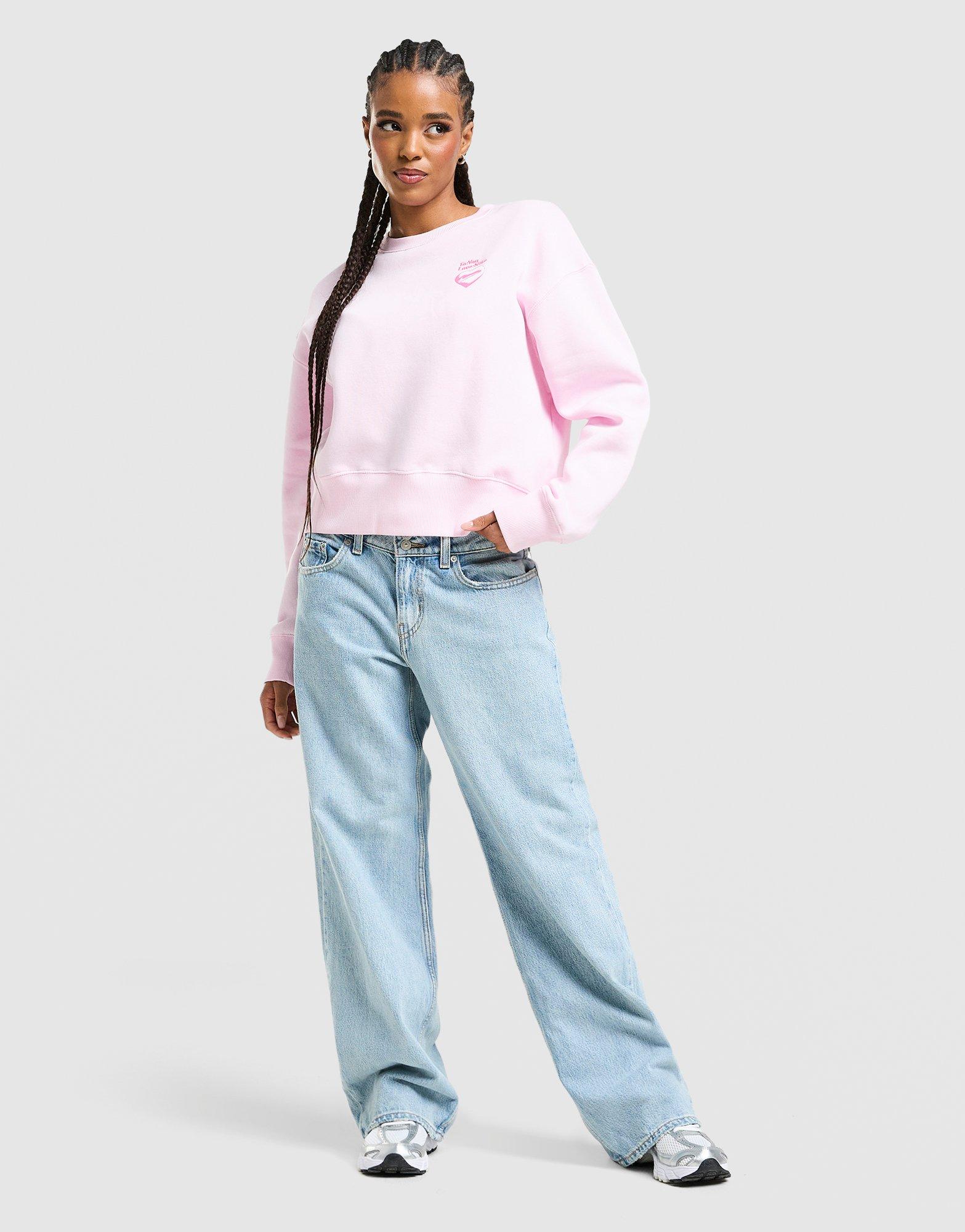 Nike Valentine's Day Crop Crew Sweatshirt