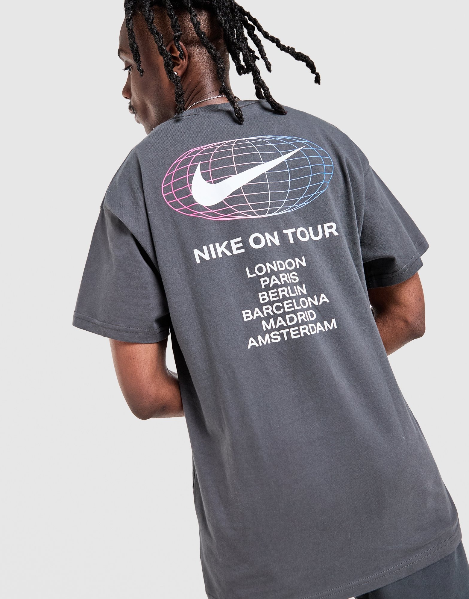 Grey Nike World Tour T-Shirt - JD Sports Global