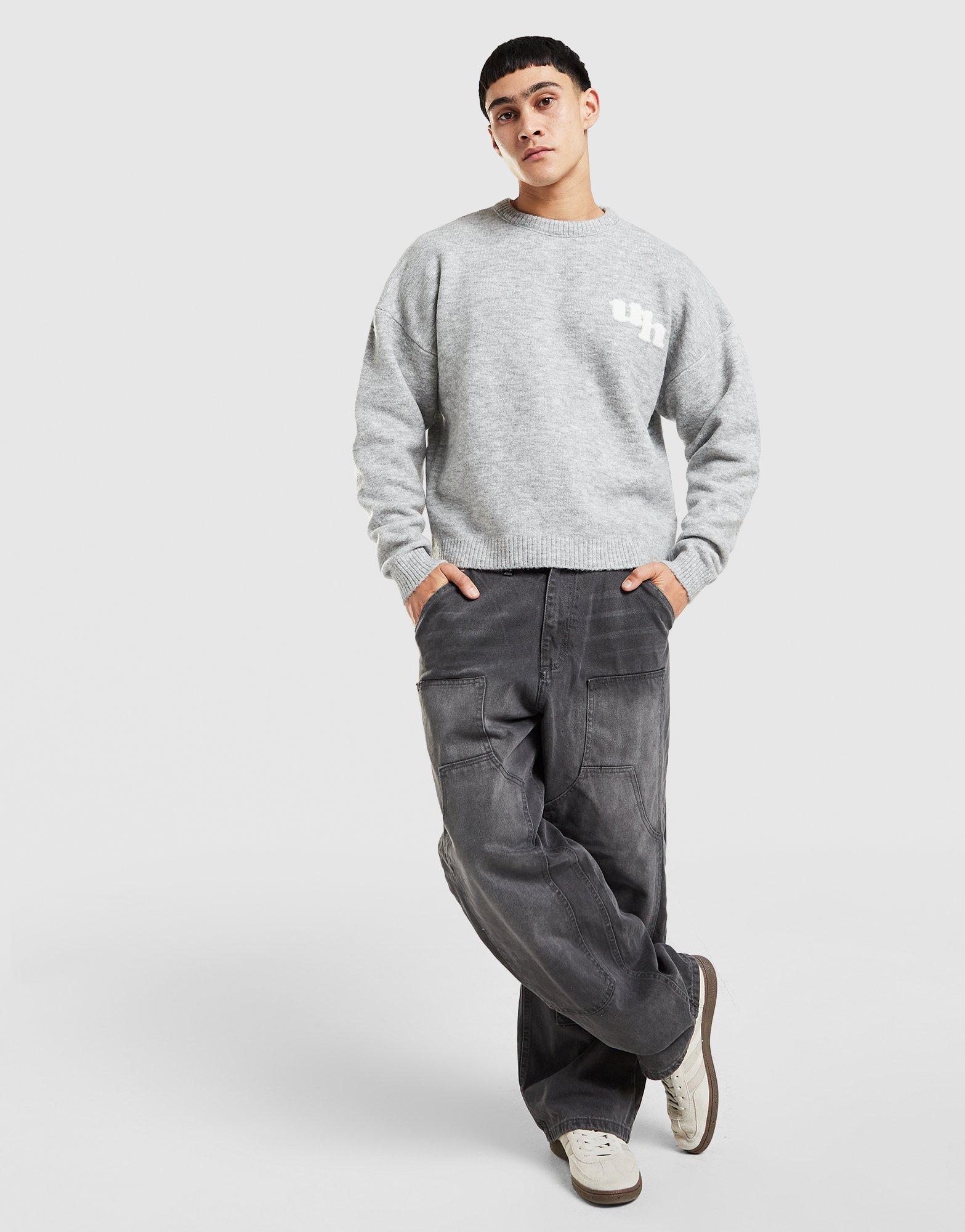 Unlike Humans Fuzzy Crew Jumper