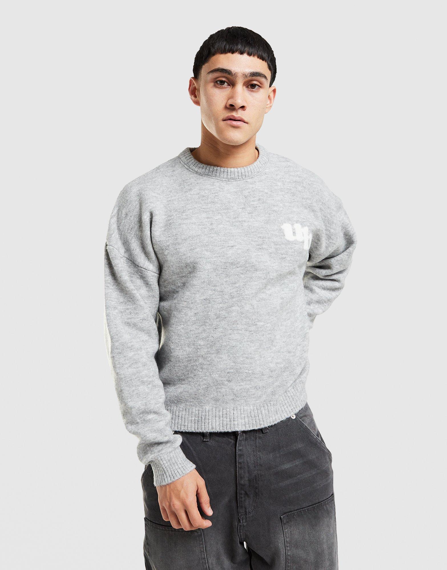 Unlike Humans Fuzzy Crew Jumper