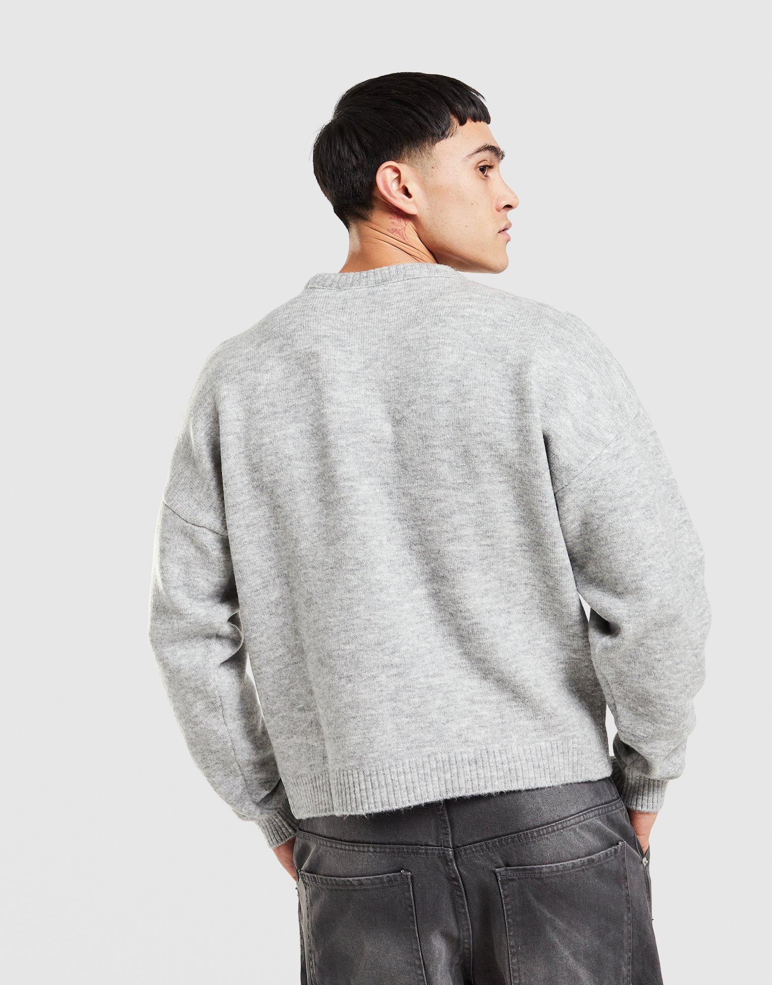 Unlike Humans Fuzzy Crew Jumper