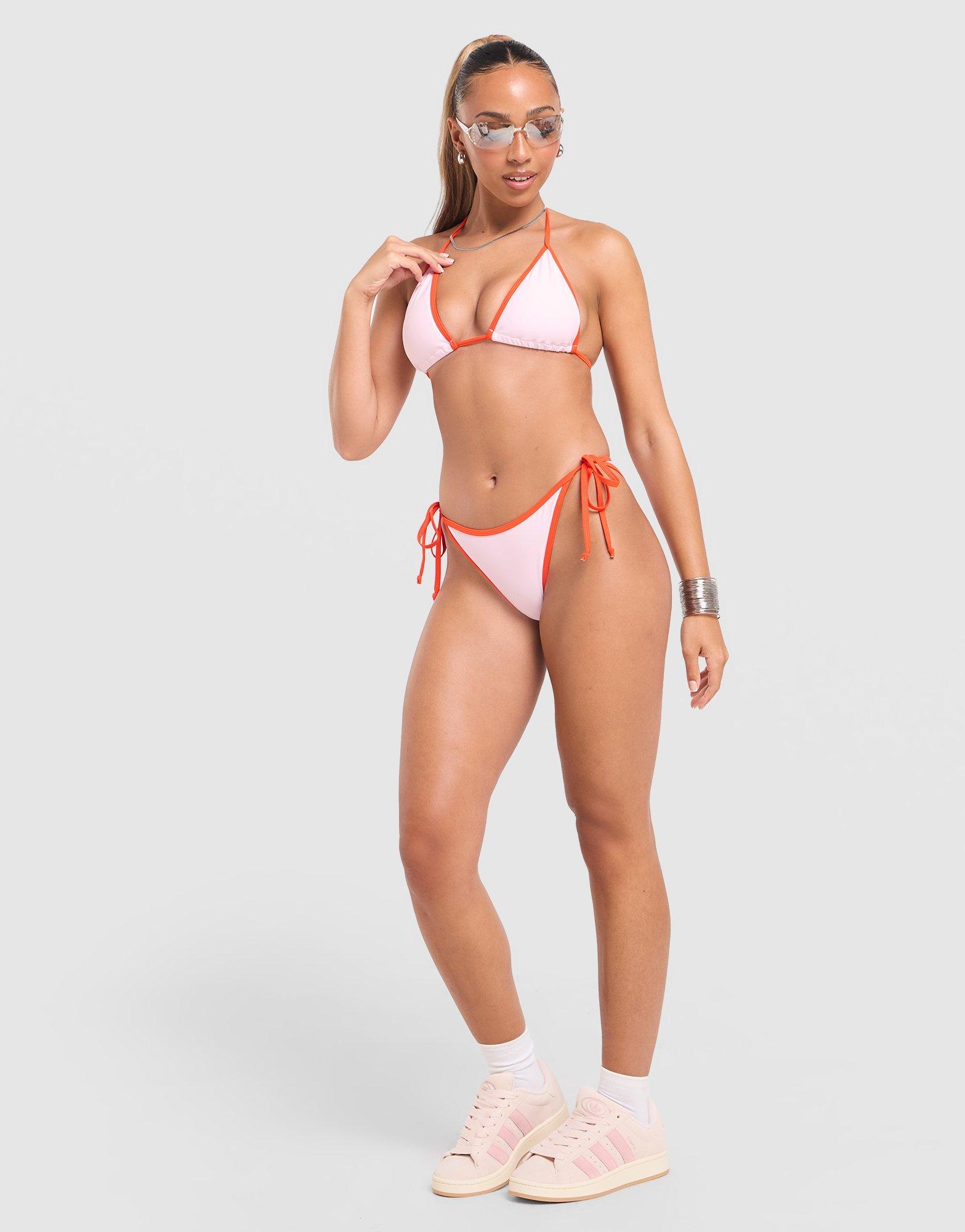 Unlike Humans Heat Triangle Bikini Top