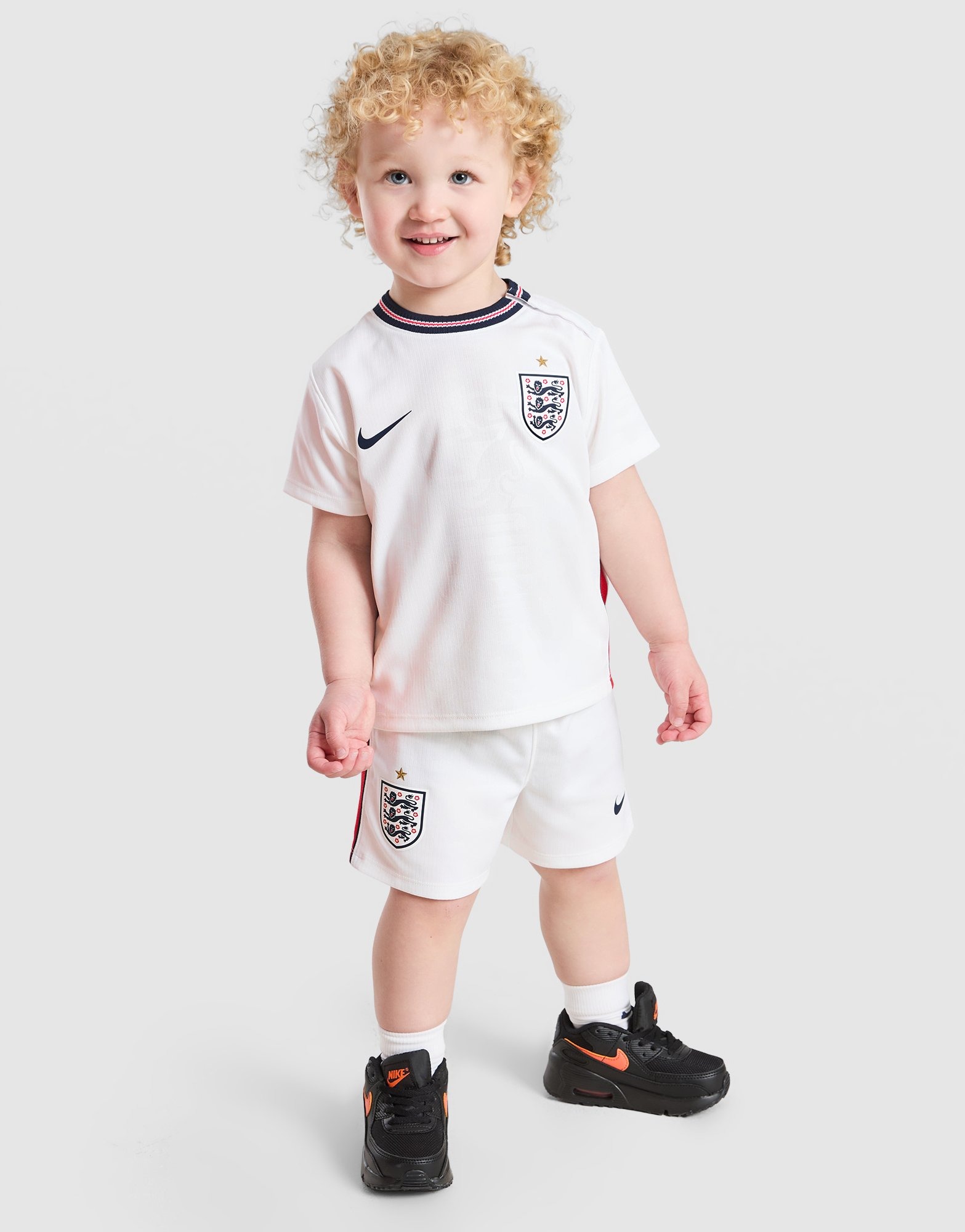 White Nike England 2026 Home Kit Infant - JD Sports Global