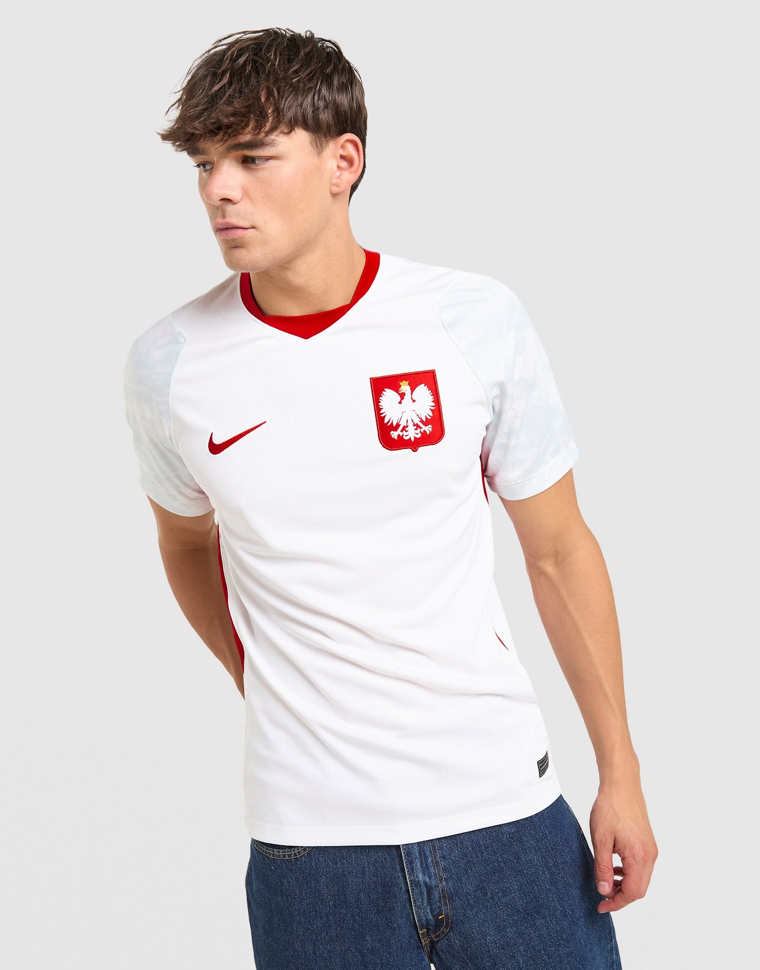 White Nike Poland 2026 Home Shirt - JD Sports Global