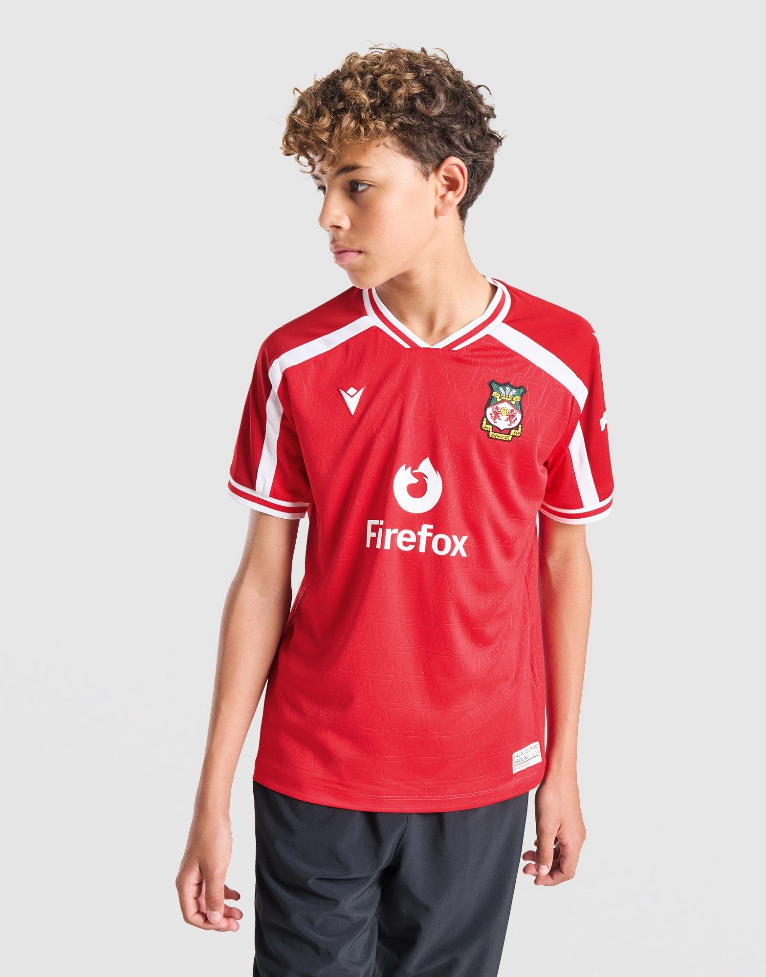 Macron Wrexham AFC 2026/27 Home Shirt Junior