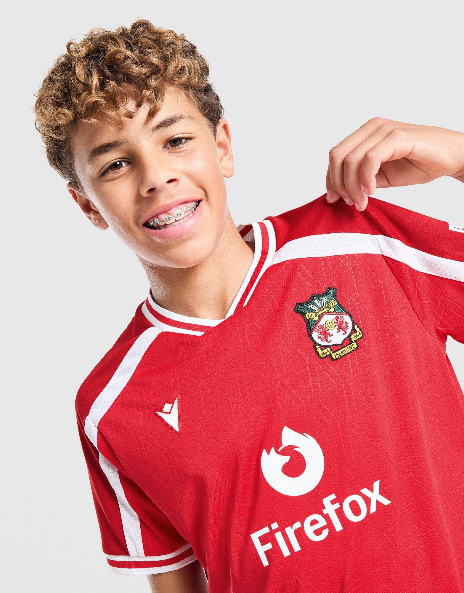 Macron Wrexham AFC 2026/27 Home Shirt Junior