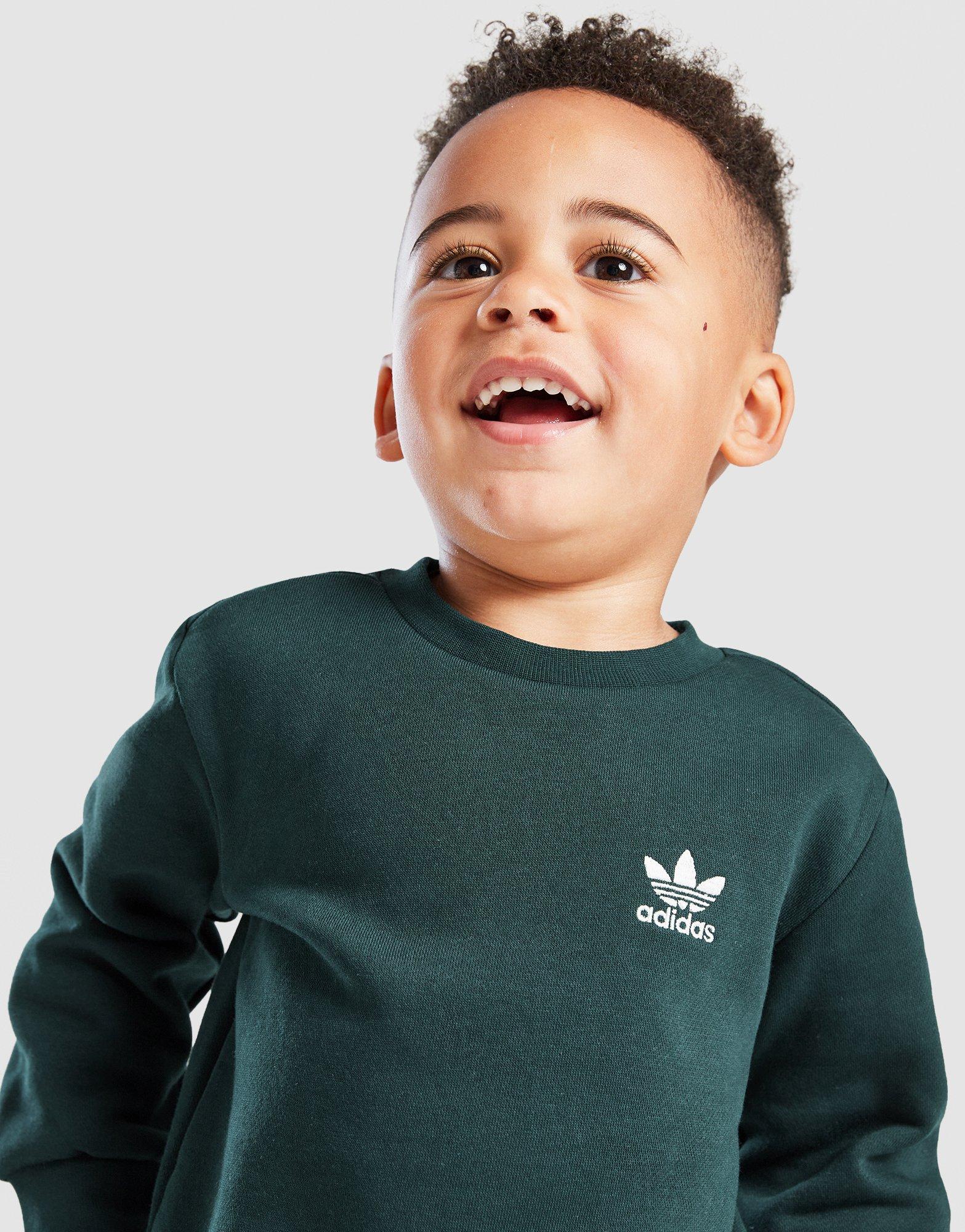 adidas Originals Trefoil Essential Crew Tracksuit Infant