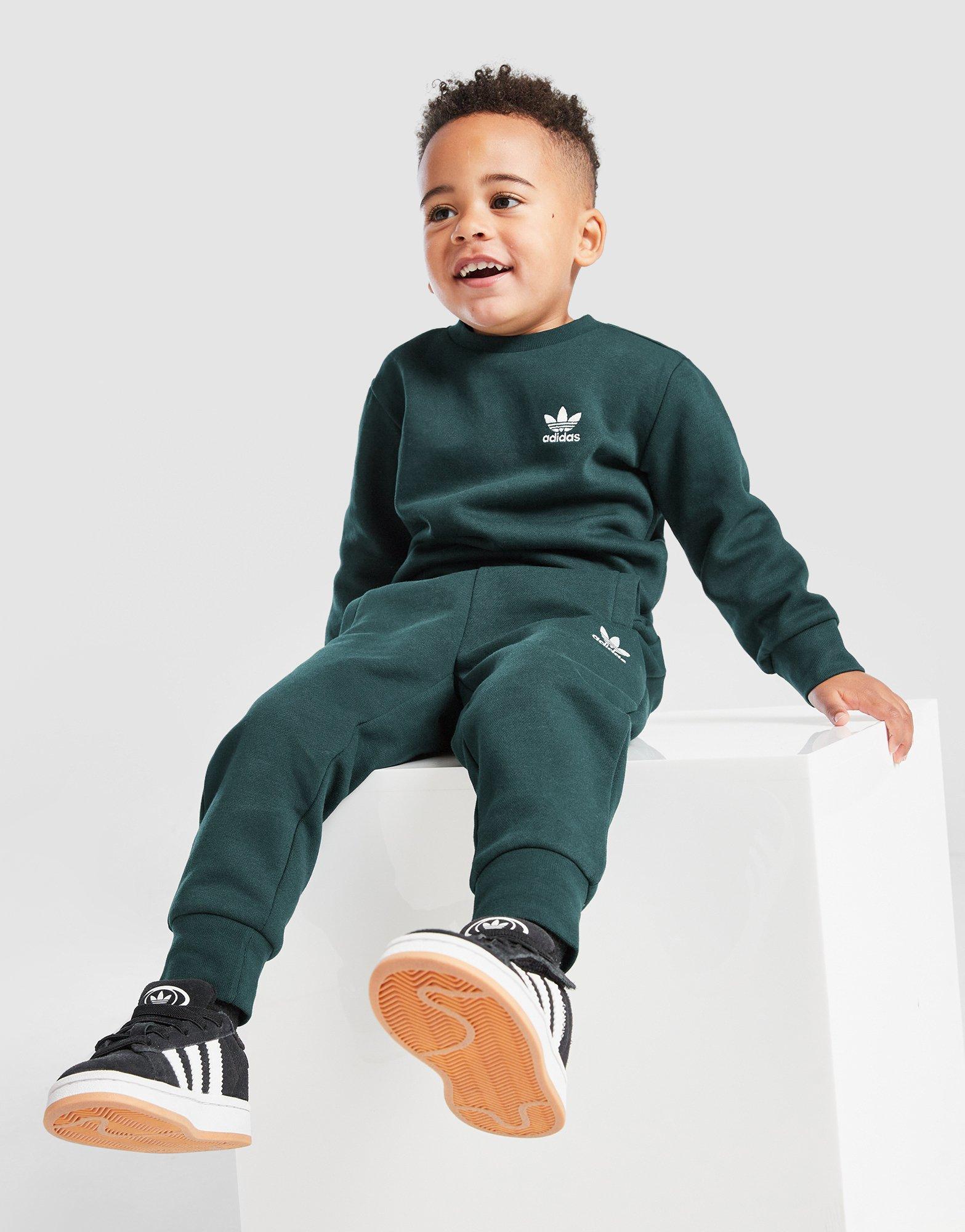 adidas Originals Trefoil Essential Crew Tracksuit Infant