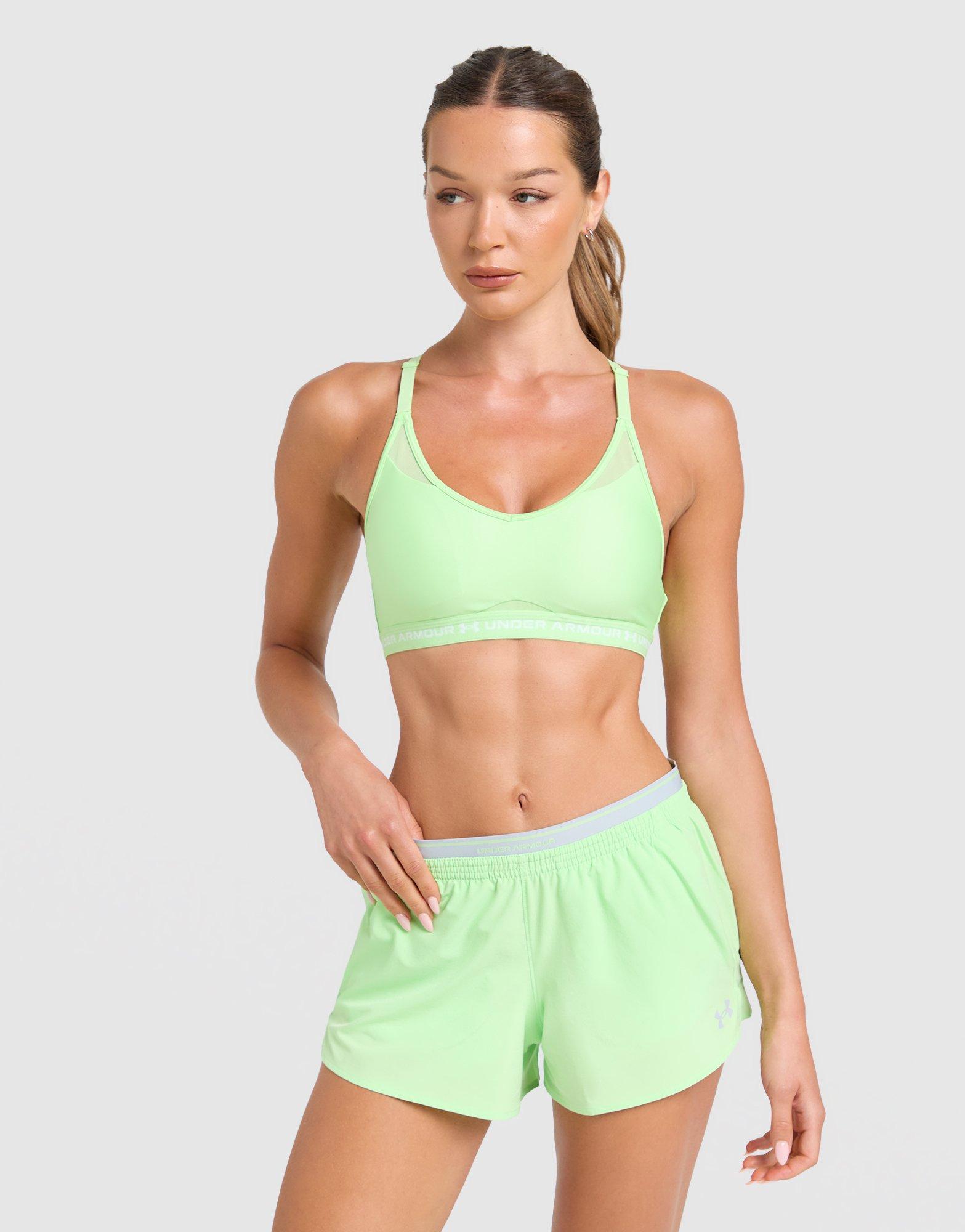 Under Armour Brassière de sport à dos croisé et maintien léger