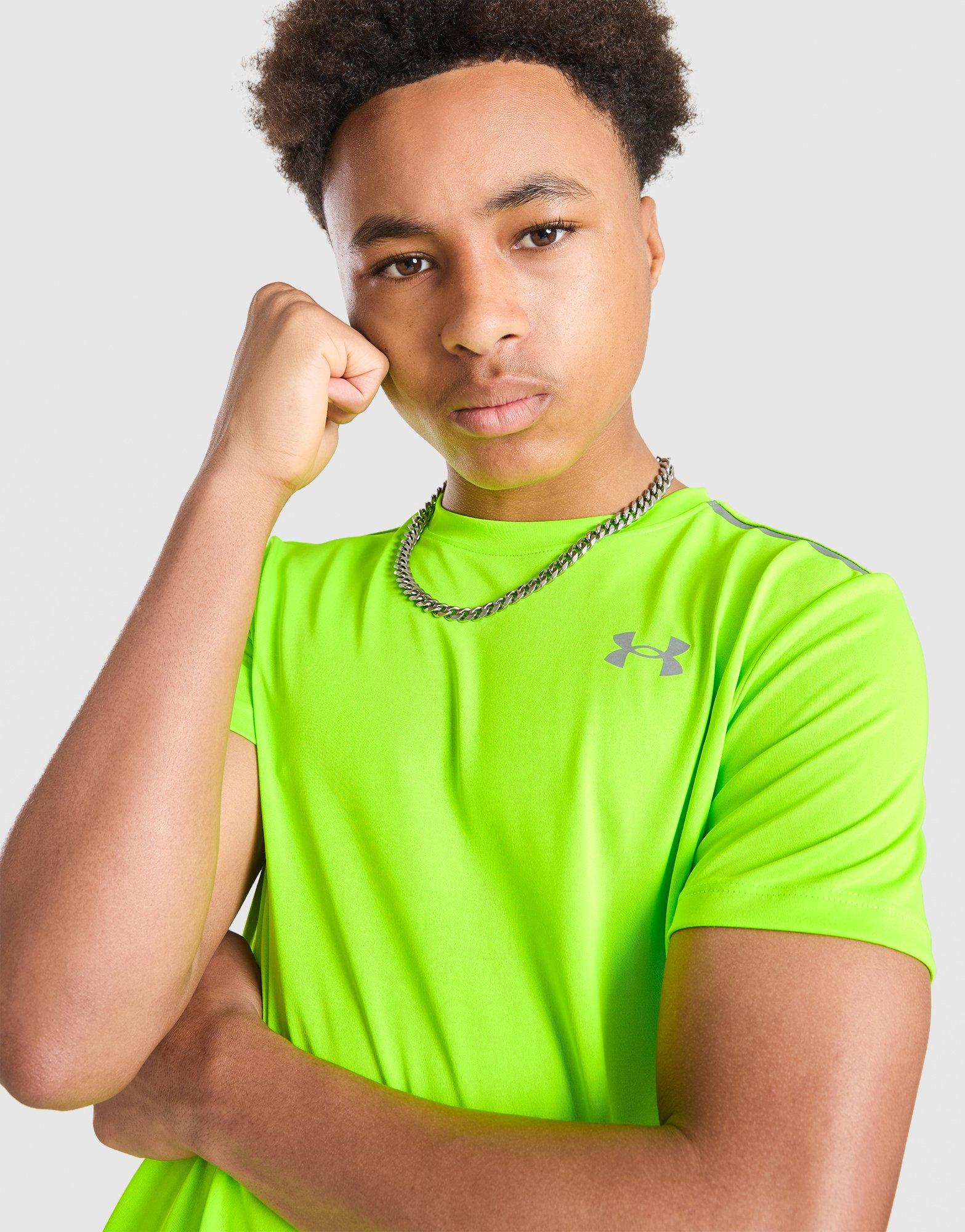 Under Armour Tech Reflective Wordmark T-Shirt Junior