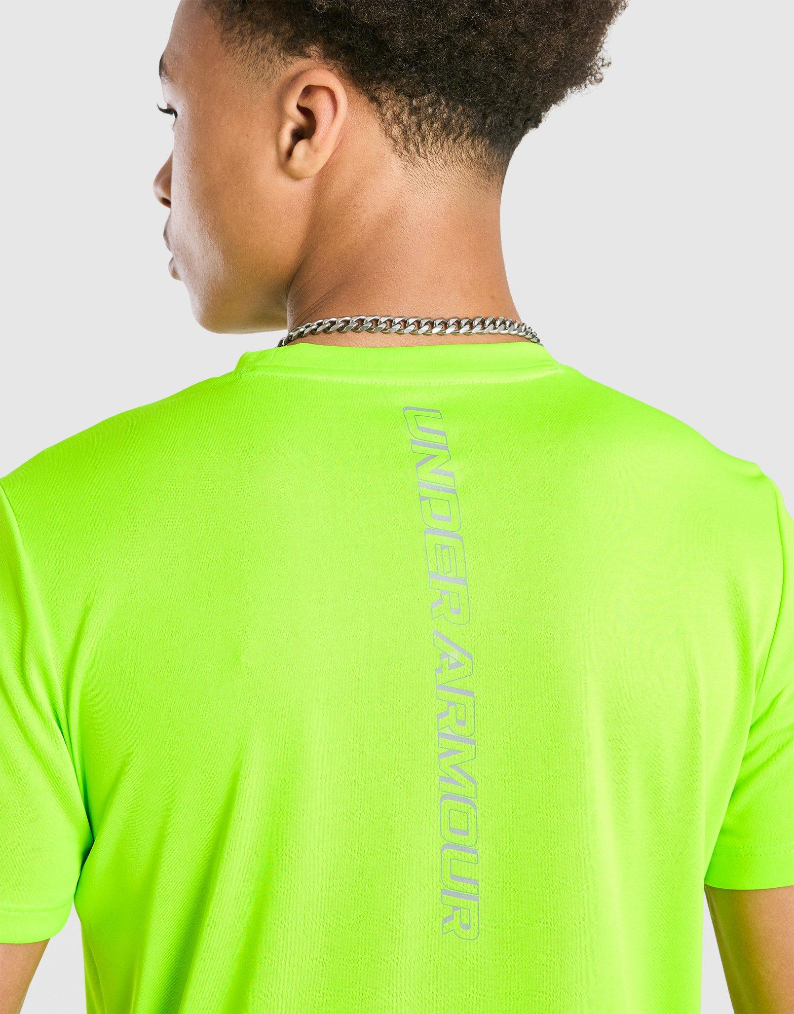 Under Armour Tech Reflective Wordmark T-Shirt Junior