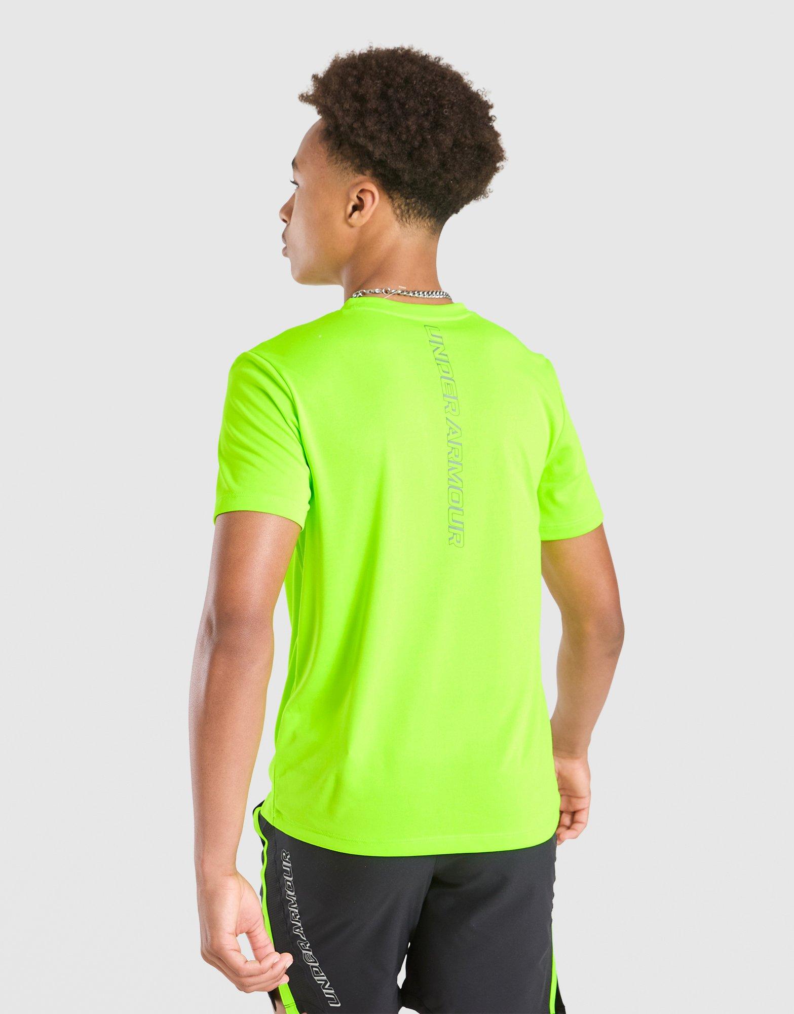 Under Armour Tech Reflective Wordmark T-Shirt Junior