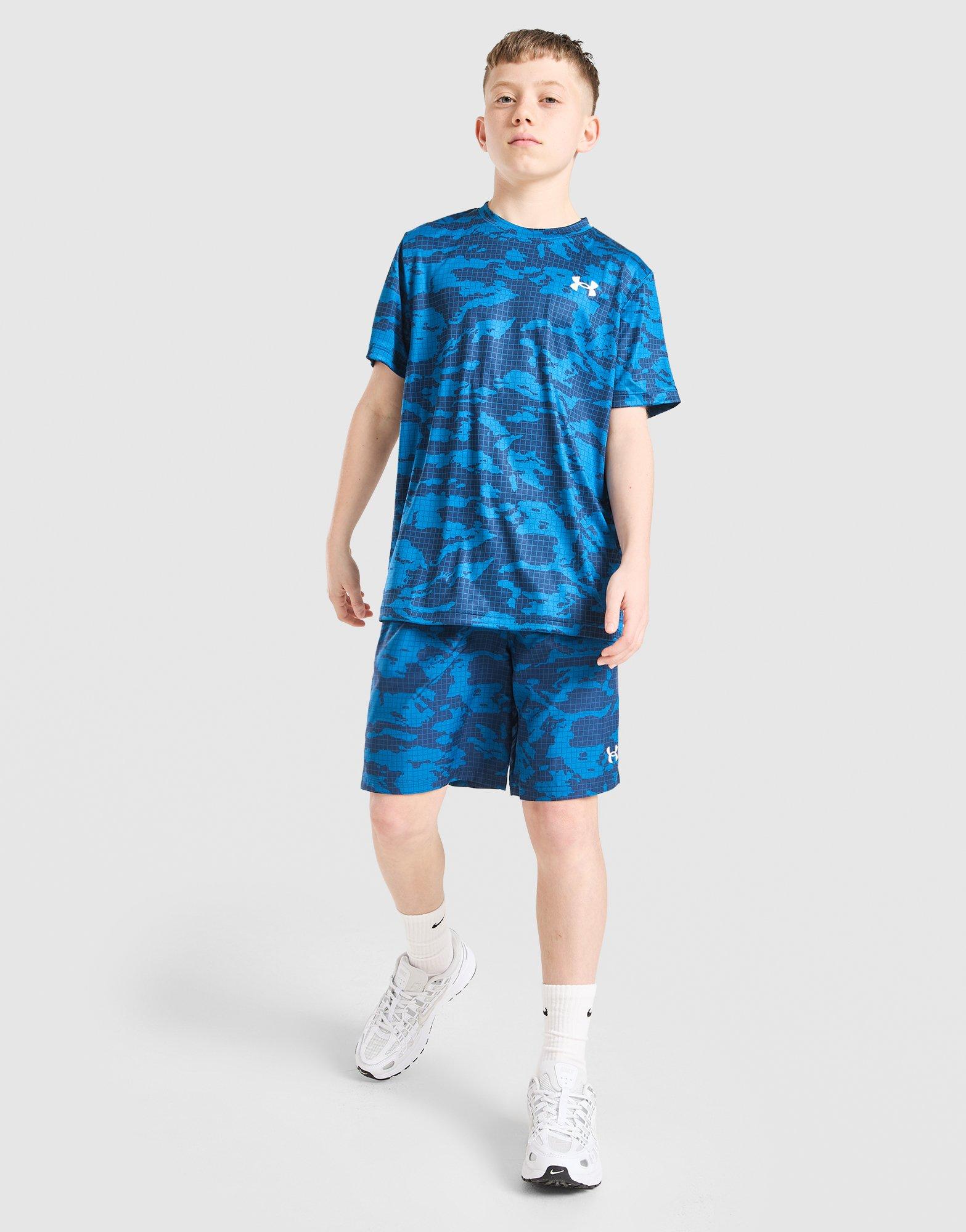 Under Armour Camo All Over Print T-Shirt Junior