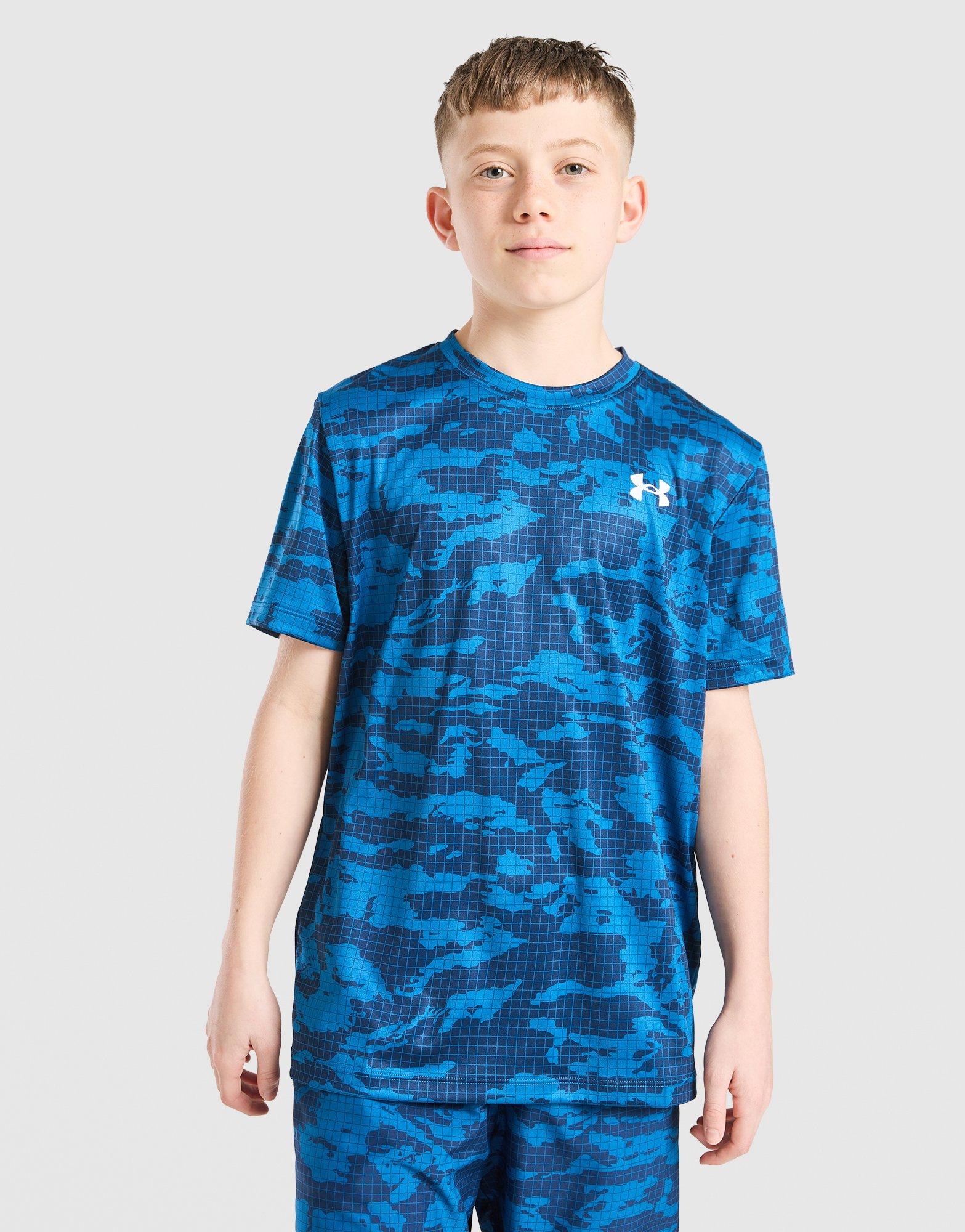 Under Armour Camo All Over Print T-Shirt Junior
